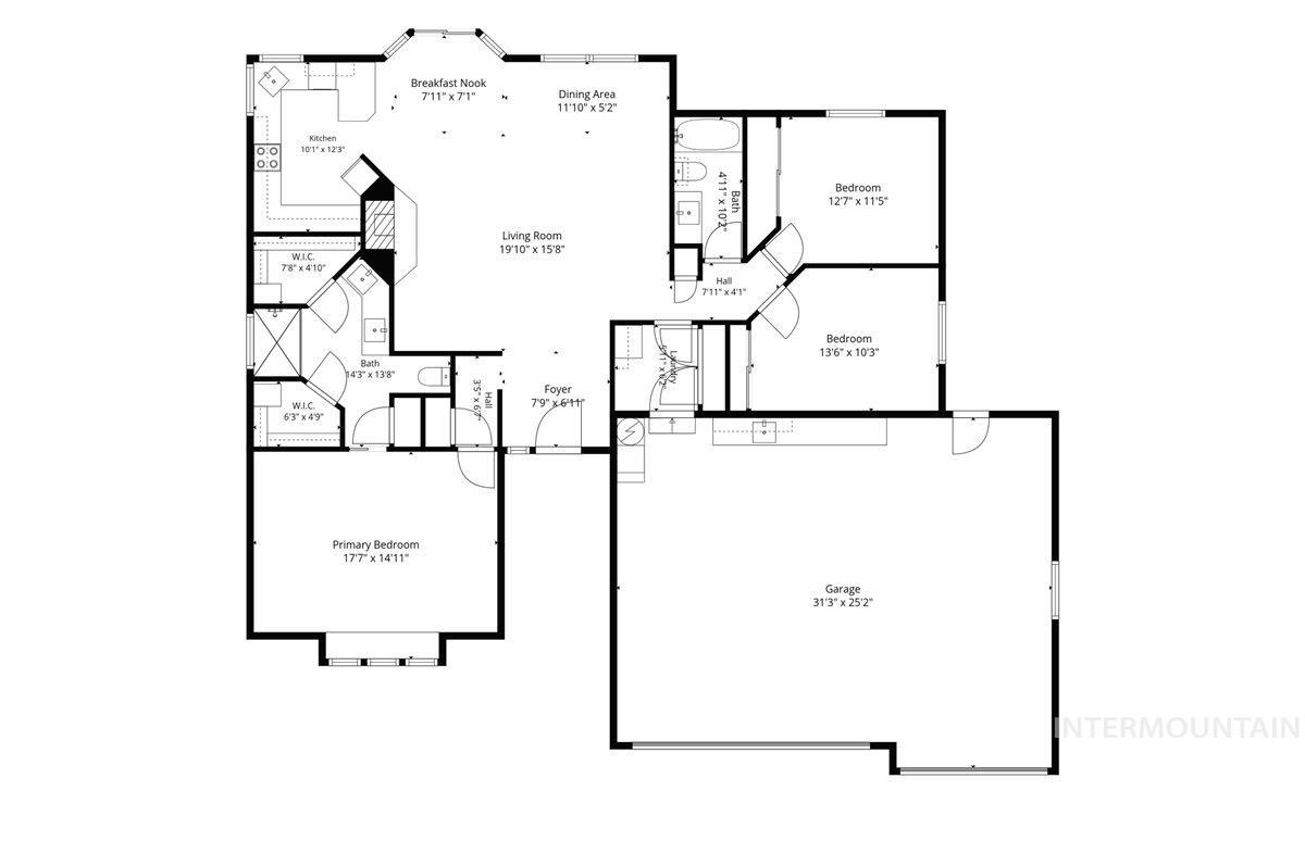 2307 Pisces Dr, Nampa, Idaho 83651, 3 Bedrooms, 2 Bathrooms, Residential For Sale, Price $439,990, 98998807