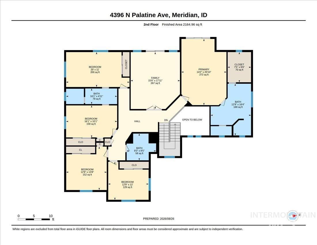 4393 N Palatine Ave., Meridian, Idaho 83646, 5 Bedrooms, 3.5 Bathrooms, Residential For Sale, Price $1,029,000, 98998885