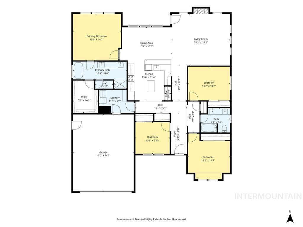 2308 W Coneflower St., Nampa, Idaho 83686, 4 Bedrooms, 2 Bathrooms, Residential For Sale, Price $485,000,MLS 98998909