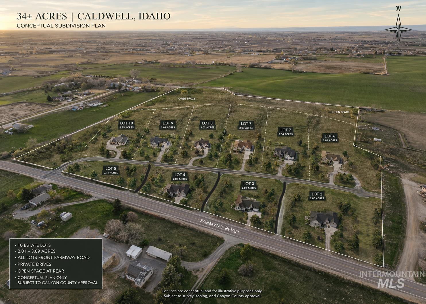 28677 W Farmway, Caldwell, Idaho 83607, Land For Sale, Price $799,000,MLS 98998953