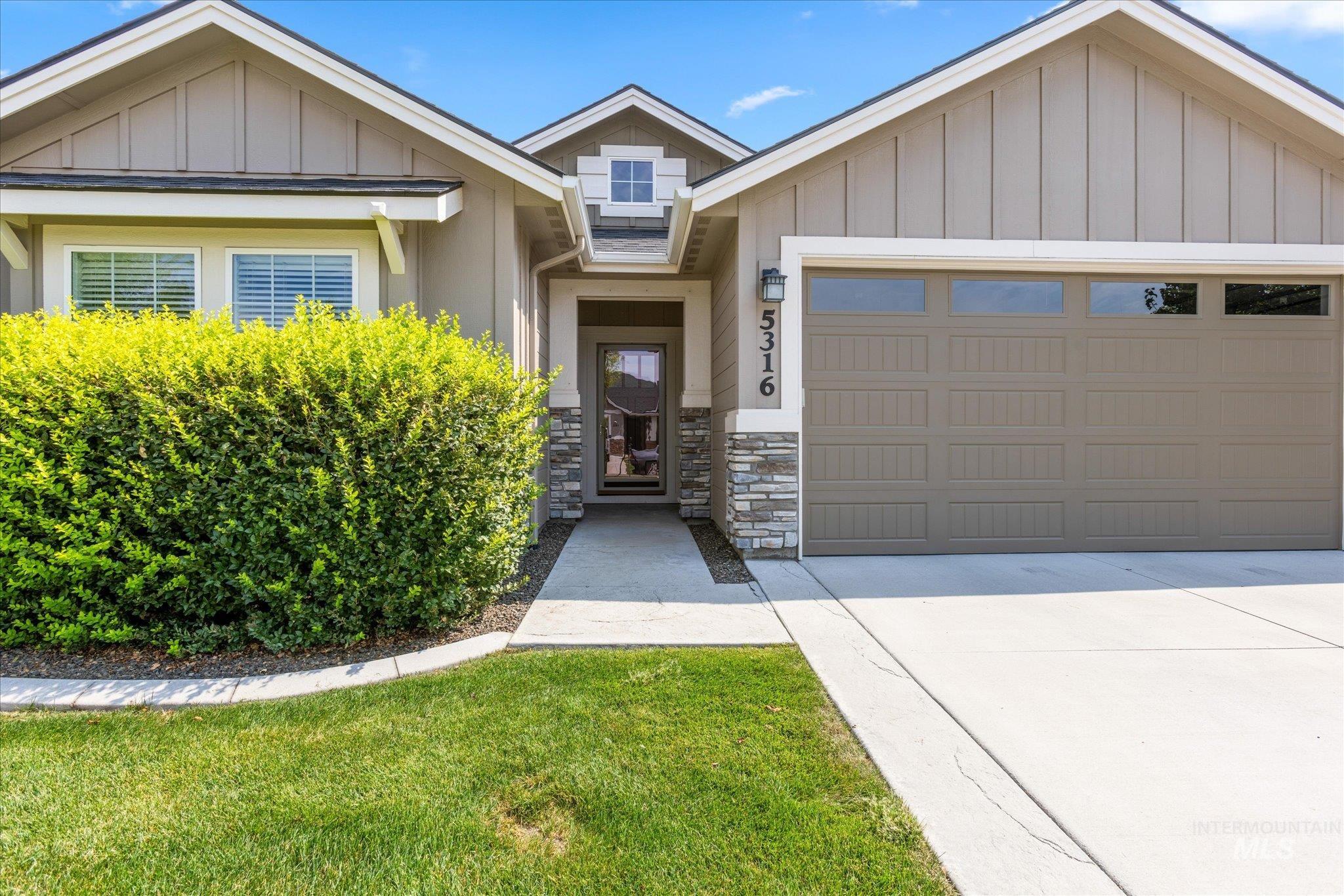 5316 N Peppard Avenue, Meridian, Idaho 83646, 3 Bedrooms, 2 Bathrooms, Residential For Sale, Price $599,500, 98998992