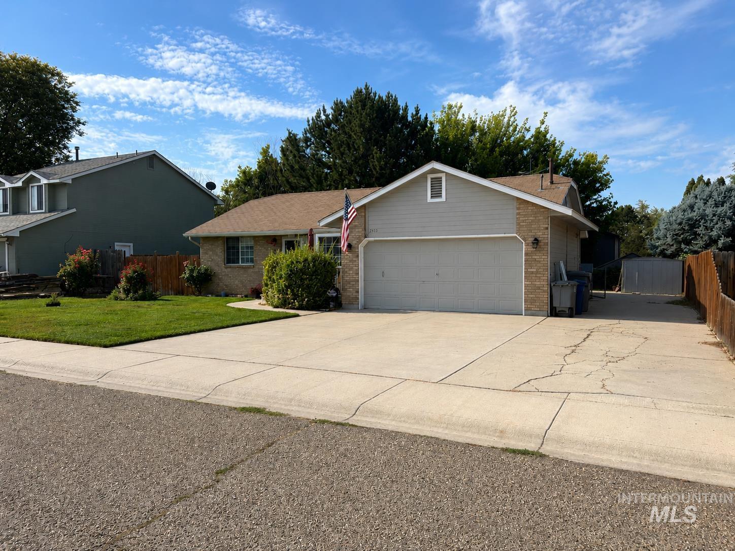 2312 Leo Dr., Nampa, Idaho 83651, 3 Bedrooms, 2 Bathrooms, Residential For Sale, Price $346,900, 98999199