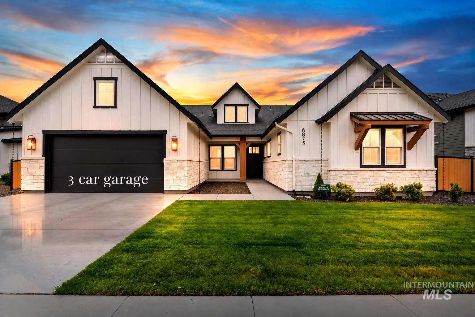 6873 Campolina Way, Star, Idaho 83669, 4 Bedrooms, 3.5 Bathrooms, Residential For Sale, Price $949,900, 98999217