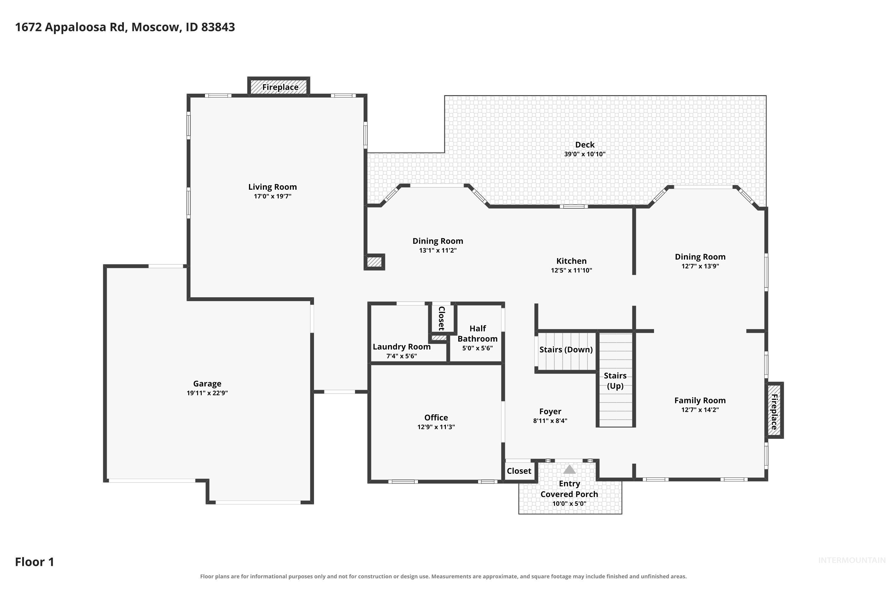 1672 Appaloosa Rd, Moscow, Idaho 83843, 5 Bedrooms, 3.5 Bathrooms, Residential For Sale, Price $720,000,MLS 98999278