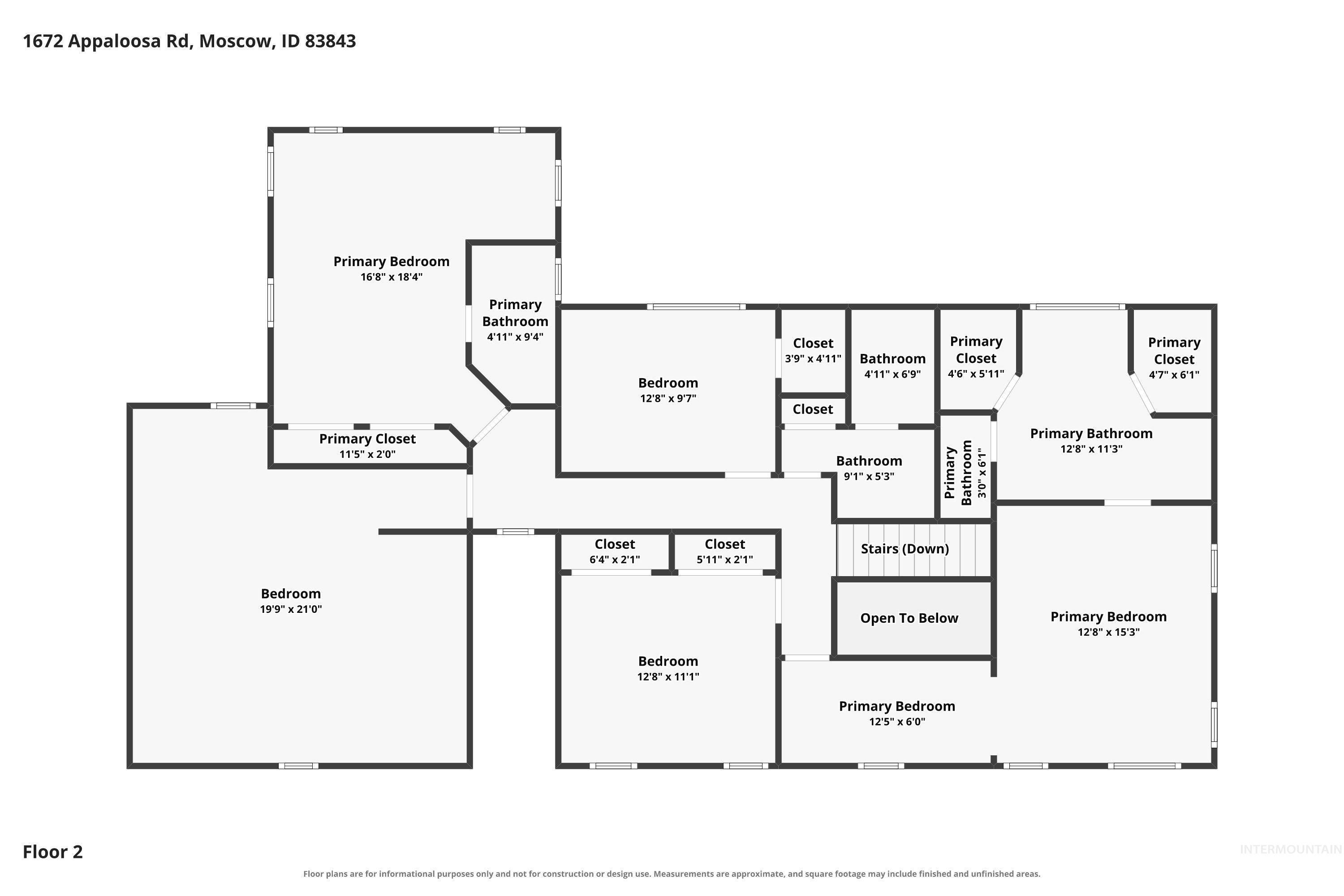 1672 Appaloosa Rd, Moscow, Idaho 83843, 5 Bedrooms, 3.5 Bathrooms, Residential For Sale, Price $720,000,MLS 98999278