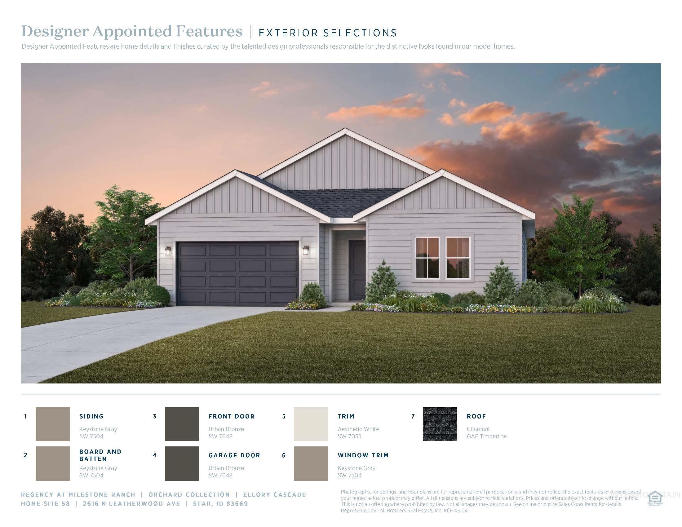2616 N Leatherwood Ave, Star, Idaho 83669, 3 Bedrooms, 3 Bathrooms, Residential For Sale, Price $609,000, 98999333