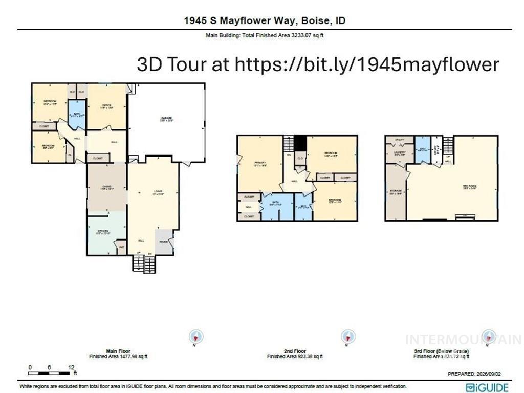 1945 S Mayflower, Boise, Idaho 83709, 5 Bedrooms, 3.5 Bathrooms, Residential For Sale, Price $969,900, 98999525