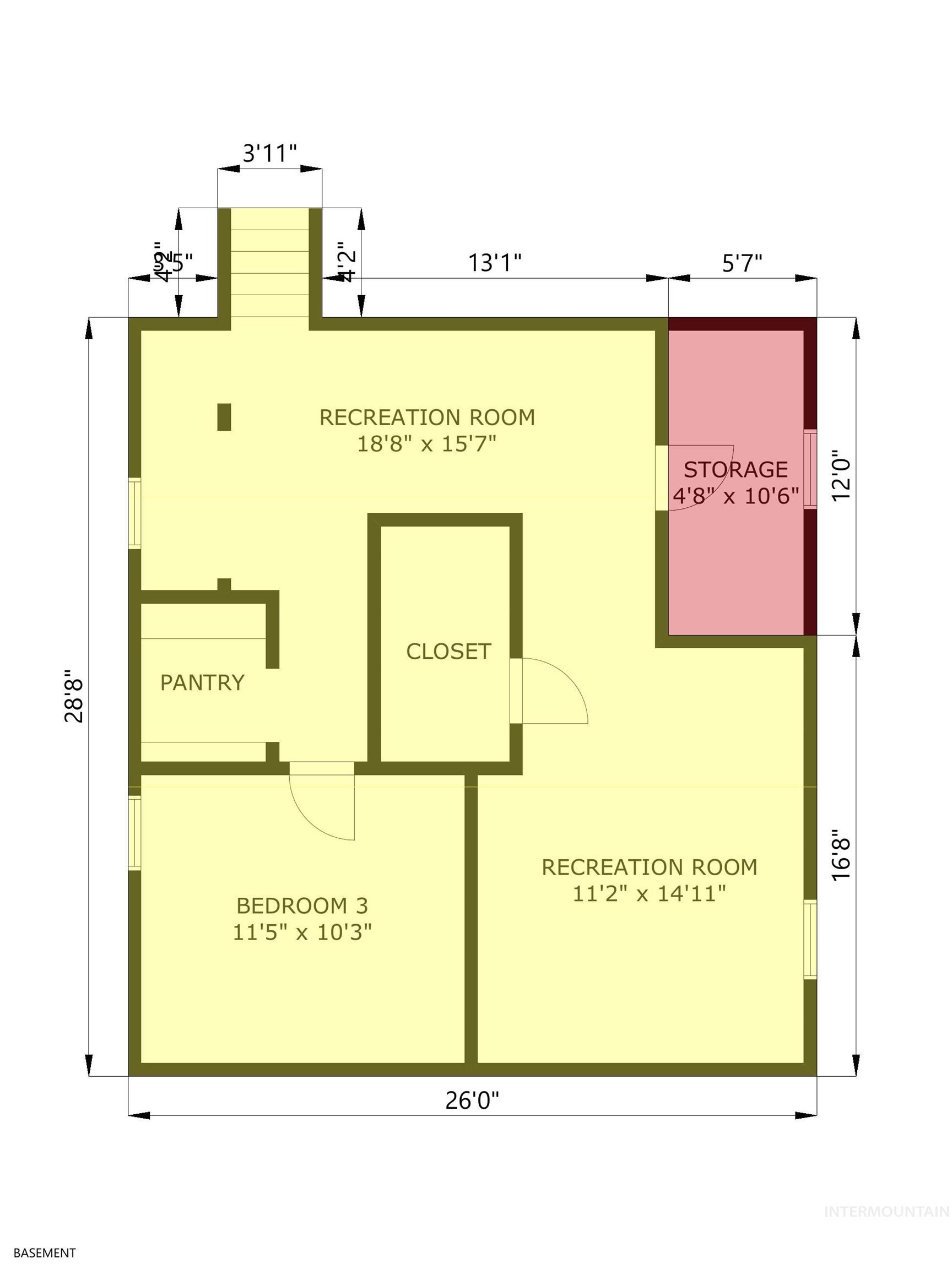 1147 N Hayes, Pocatello, Idaho 83204, 3 Bedrooms, 1 Bathroom, Residential For Sale, Price $205,000, 98999530