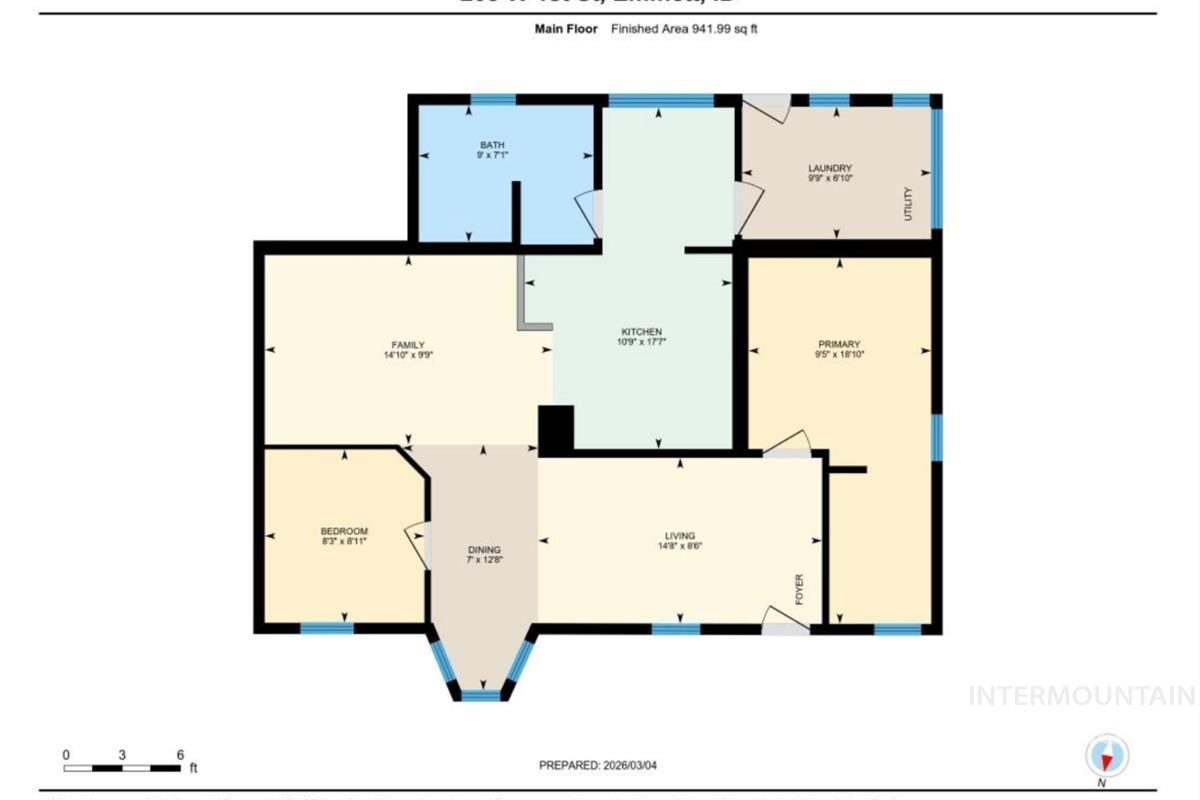 201 W 1st Street, Emmett, Idaho 83617, 2 Bedrooms, 1 Bathroom, Residential Income For Sale, Price $484,900,MLS 98999548