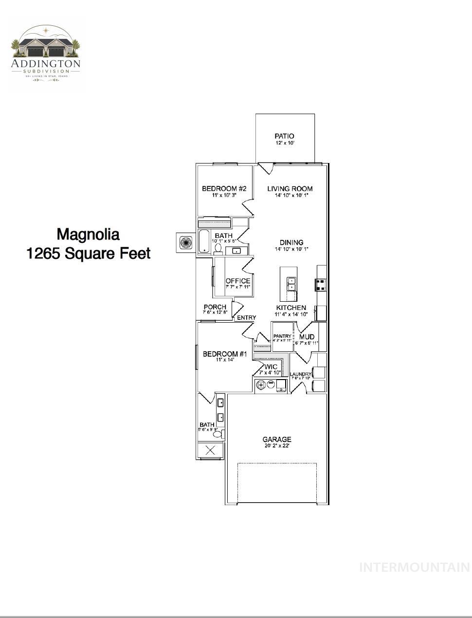 11882 W Joslyn Lane, Star, Idaho 83669, 2 Bedrooms, 2 Bathrooms, Residential For Sale, Price $449,900, 98999559