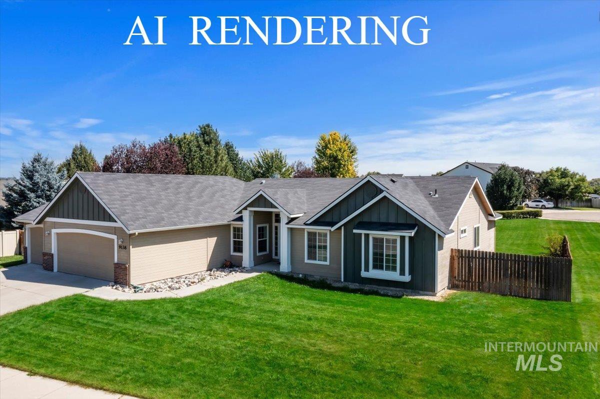 9138 S Red Delicious, Kuna, Idaho 83634, 4 Bedrooms, 3 Bathrooms, Residential For Sale, Price $500,000, 98999576