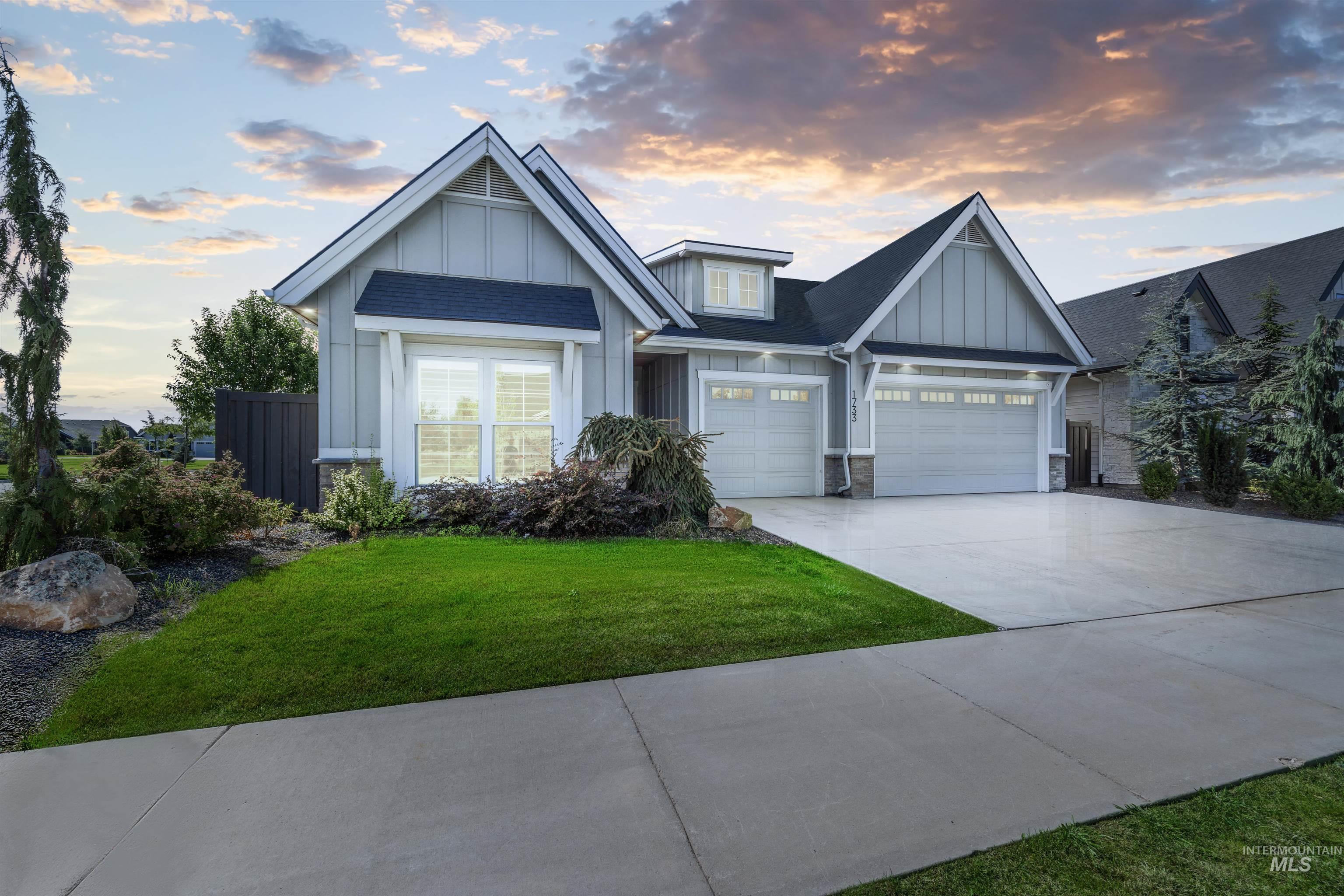 1733 E Mount Maria St, Meridian, Idaho 83642, 3 Bedrooms, 2.5 Bathrooms, Residential For Sale, Price $799,777,MLS 98999583