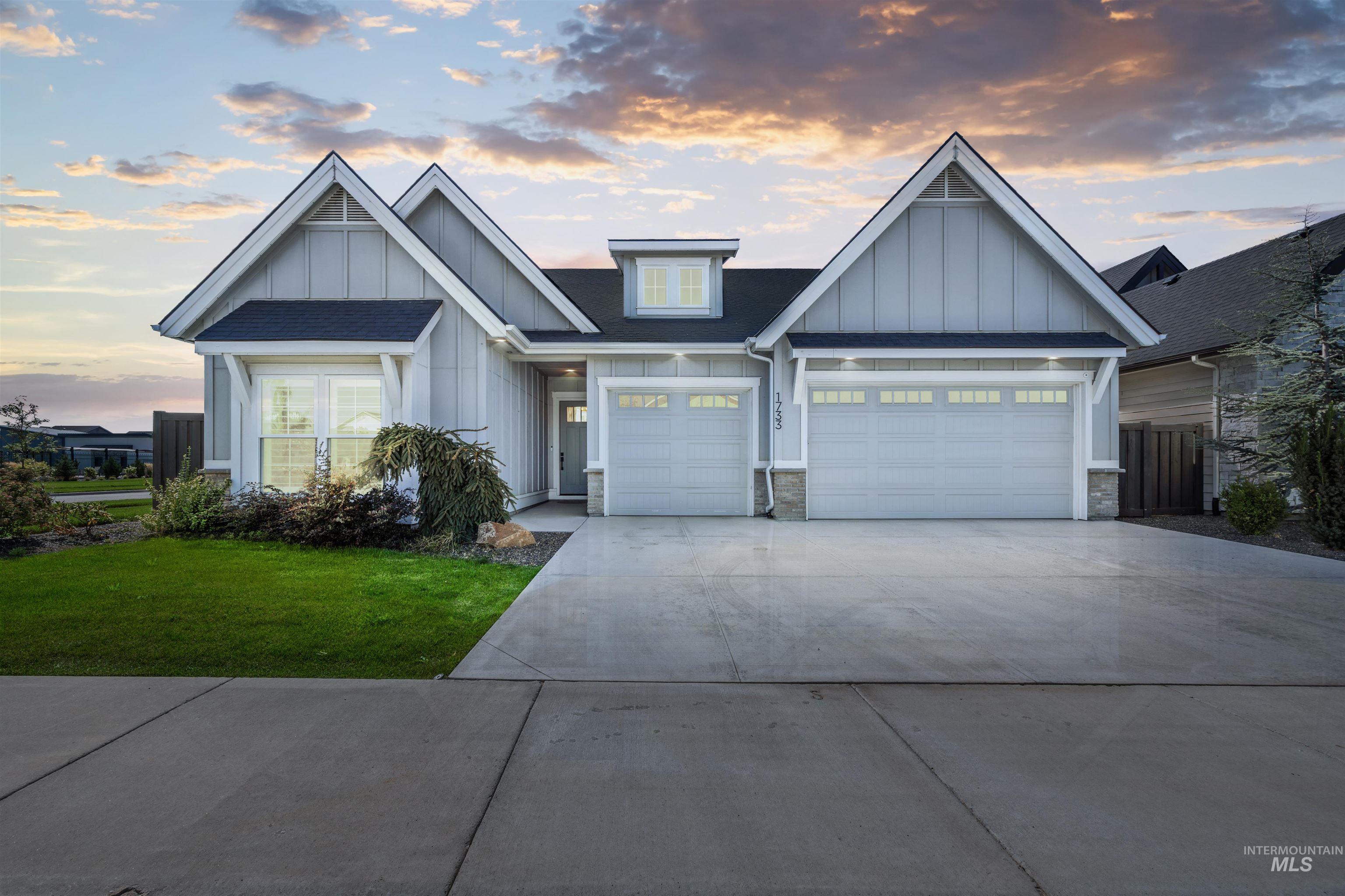 1733 E Mount Maria St, Meridian, Idaho 83642, 3 Bedrooms, 2.5 Bathrooms, Residential For Sale, Price $799,777,MLS 98999583