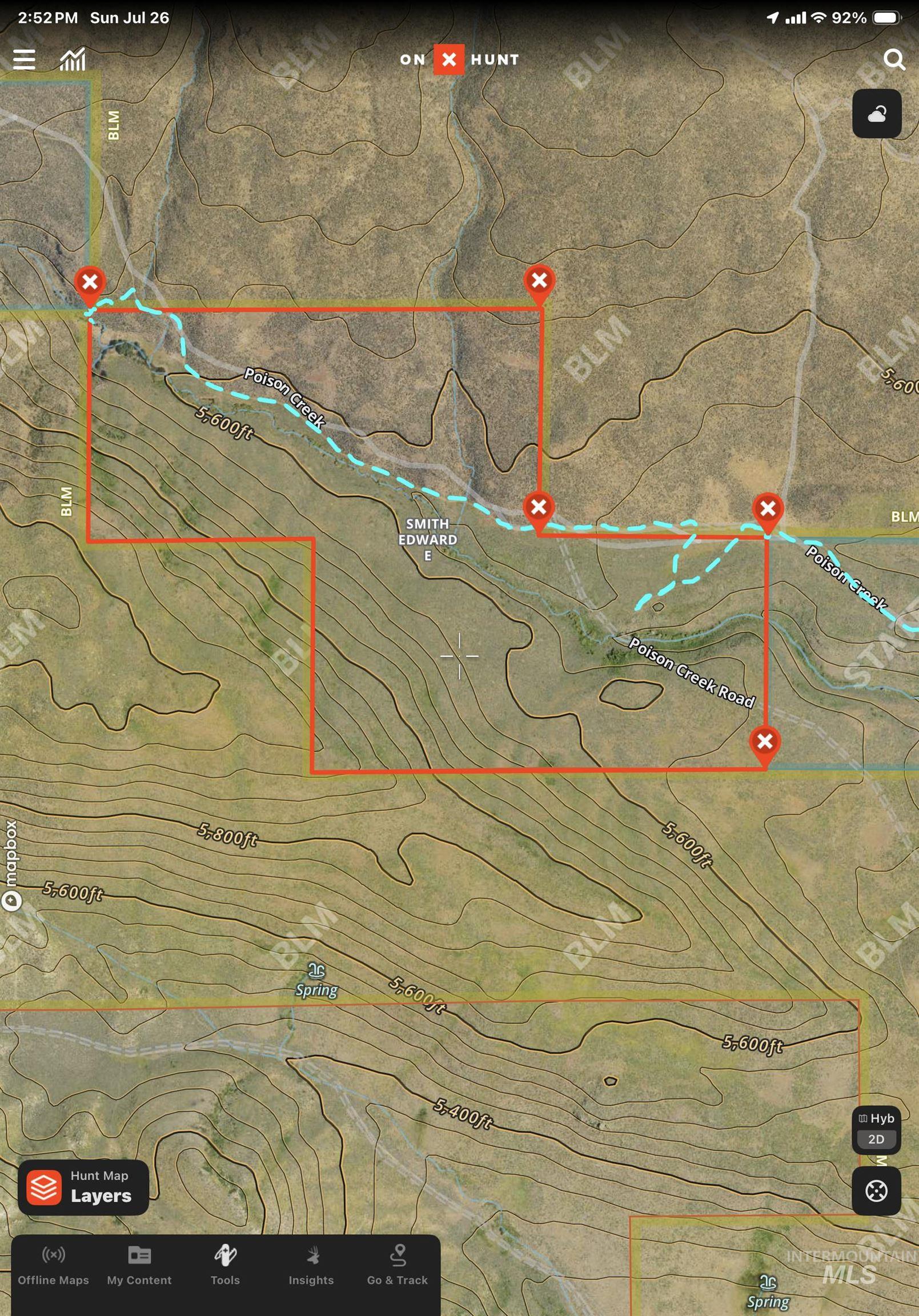Poison Creek Road, Bellevue, Idaho 83313, Land For Sale, Price $795,000, 98999621