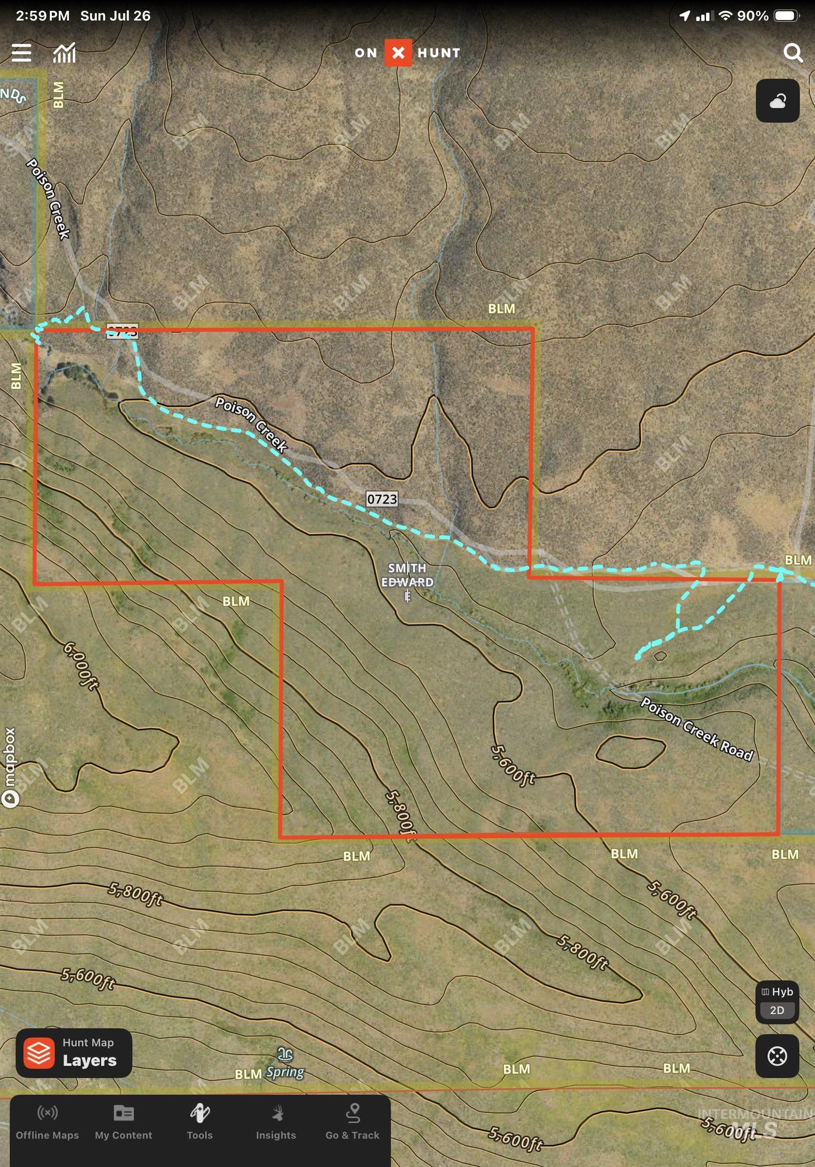 Poison Creek Road, Bellevue, Idaho 83313, Land For Sale, Price $795,000, 98999621