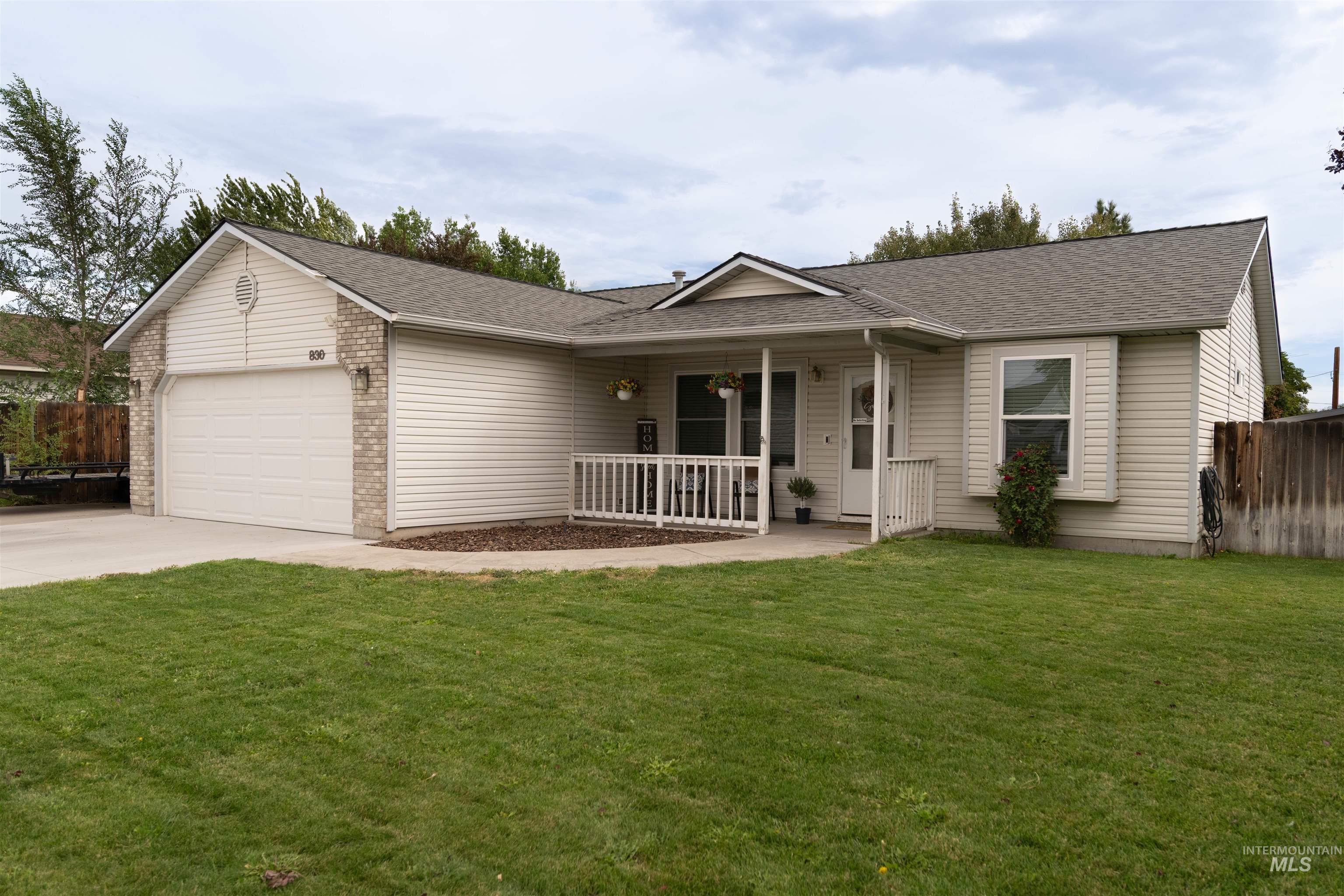830 Partridge Drive, Mountain Home, Idaho 83647, 3 Bedrooms, 2 Bathrooms, Residential For Sale, Price $349,999, 98999667
