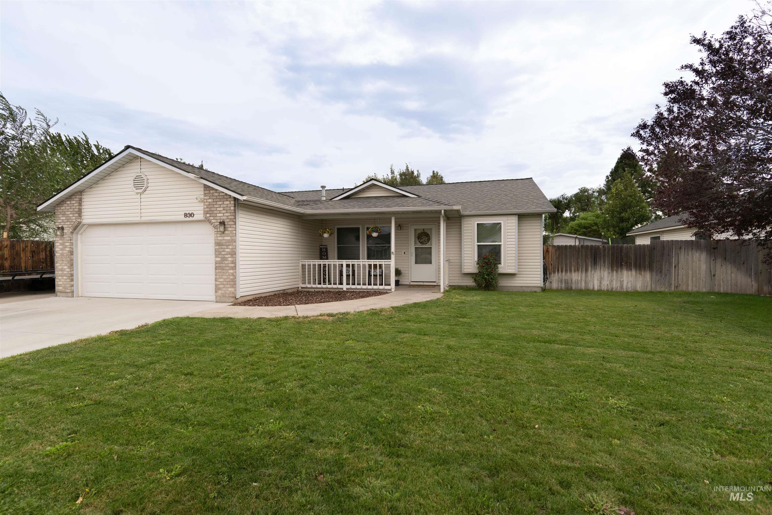 830 Partridge Drive, Mountain Home, Idaho 83647, 3 Bedrooms, 2 Bathrooms, Residential For Sale, Price $349,999, 98999667