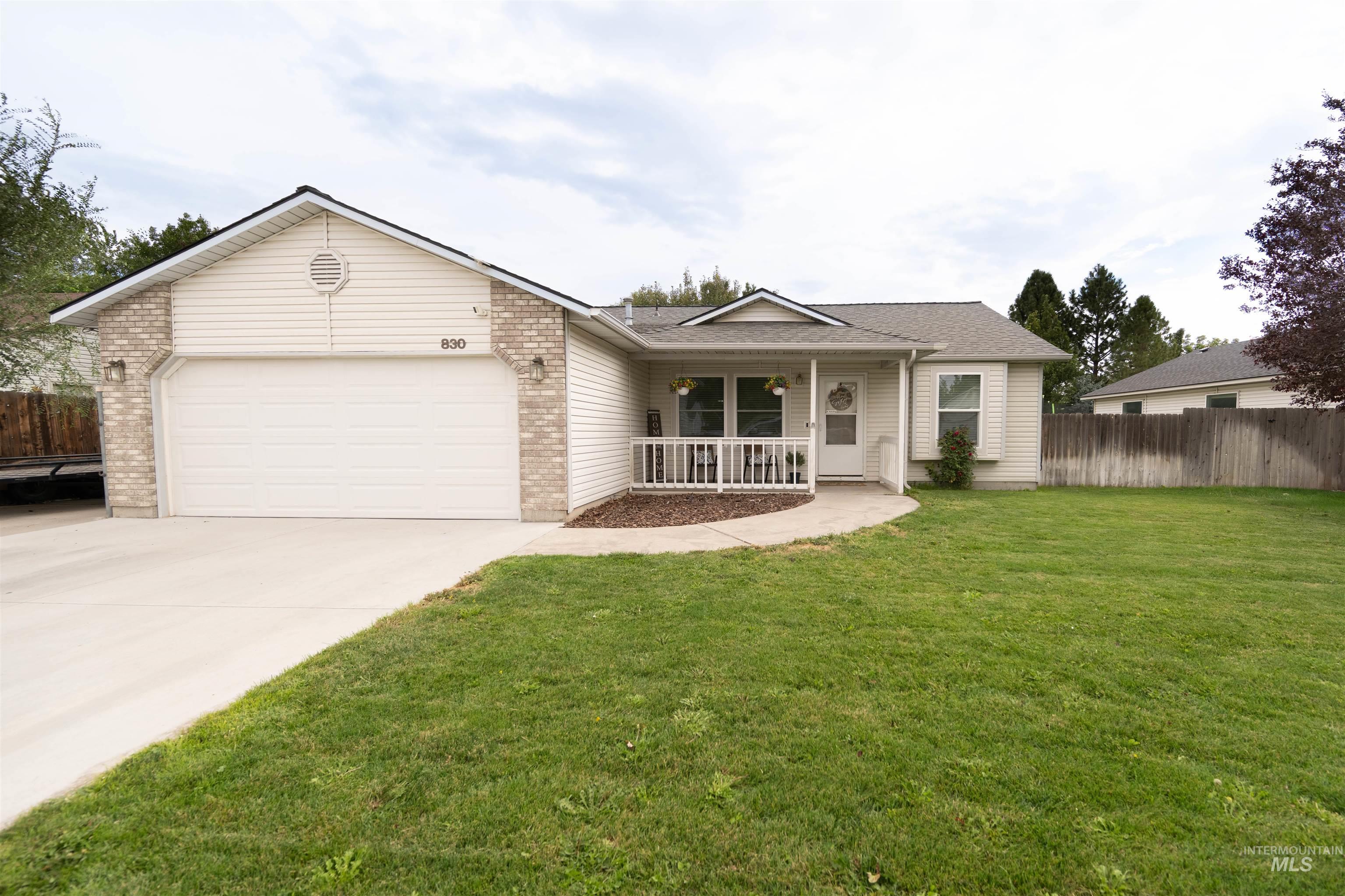 830 Partridge Drive, Mountain Home, Idaho 83647, 3 Bedrooms, 2 Bathrooms, Residential For Sale, Price $349,999, 98999667