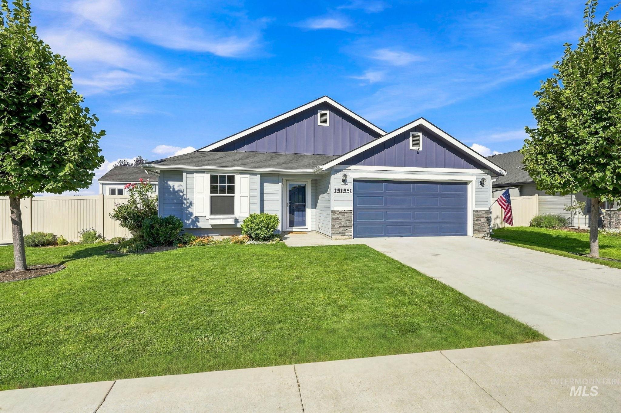 15159 N Fishing Creek Ave, Nampa, Idaho 83651, 3 Bedrooms, 2 Bathrooms, Residential For Sale, Price $415,555, 98999684