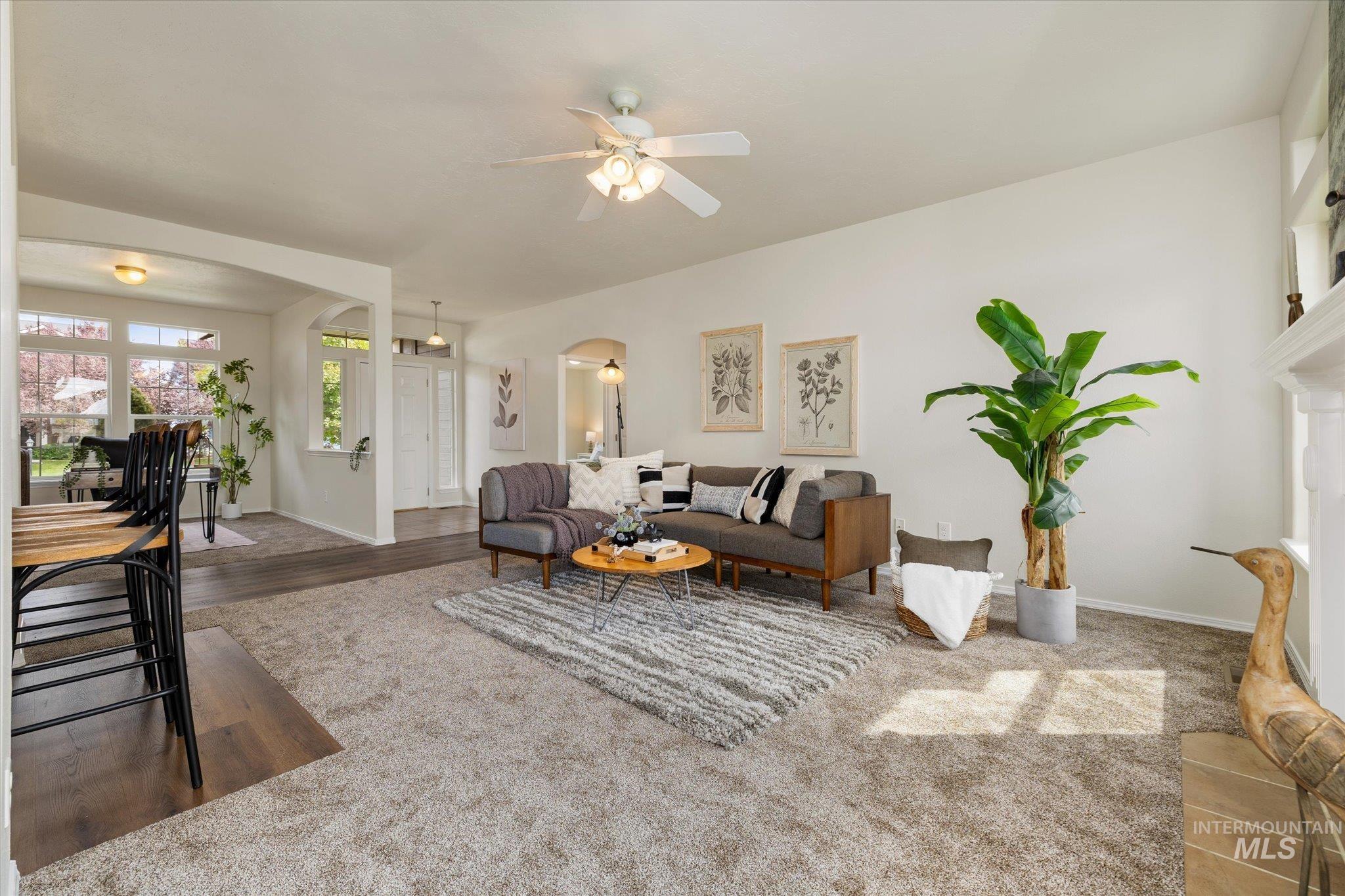 6157 N Silver Elm Way, Meridian, Idaho 83646, 3 Bedrooms, 2 Bathrooms, Residential For Sale, Price $450,000, 98999690