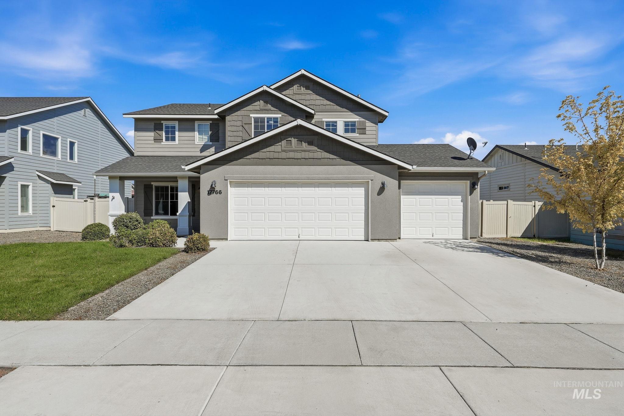 17766 E Pegram Way, Nampa, Idaho 83687, 4 Bedrooms, 2.5 Bathrooms, Residential For Sale, Price $439,990, 98999706