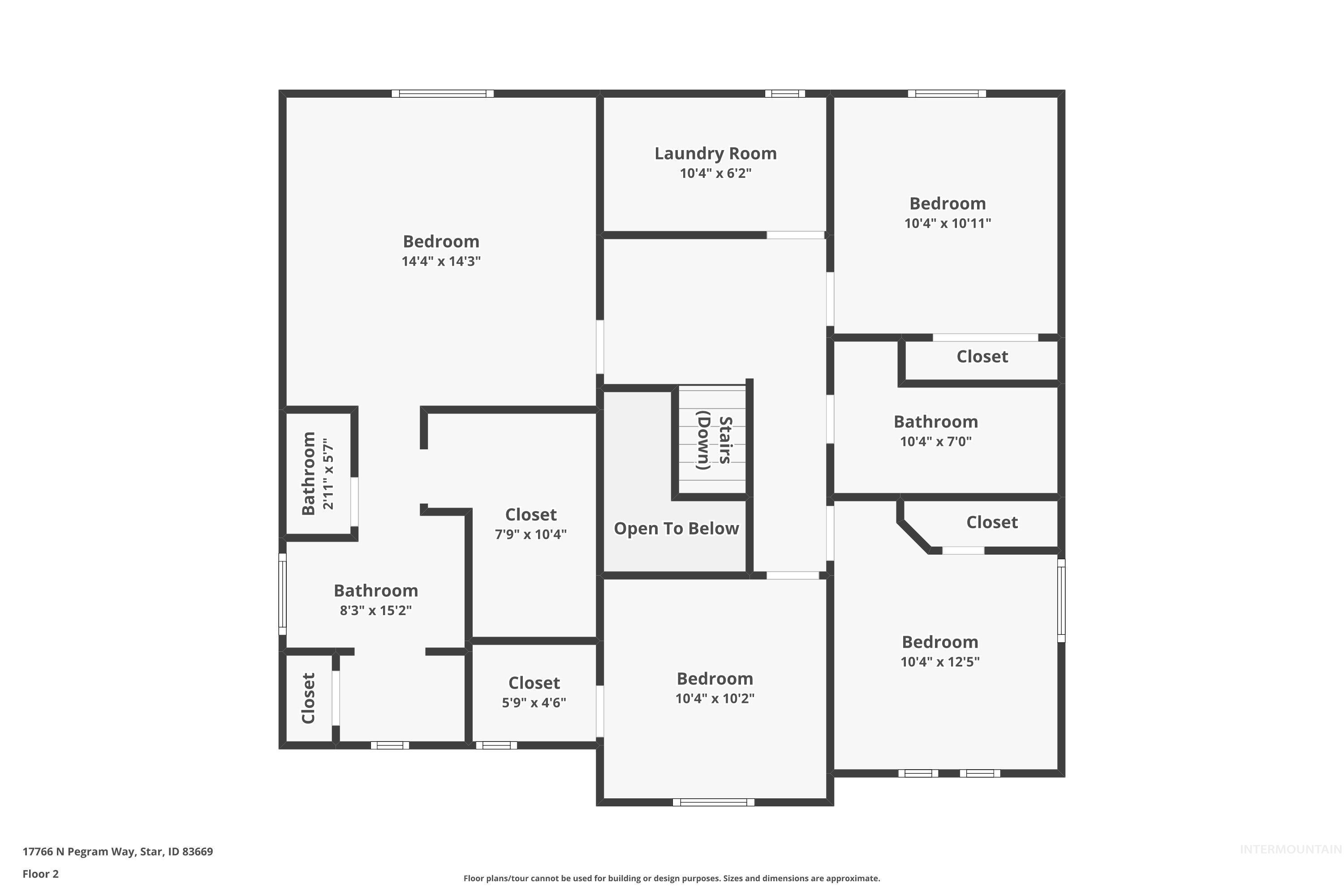 17766 E Pegram Way, Nampa, Idaho 83687, 4 Bedrooms, 2.5 Bathrooms, Residential For Sale, Price $439,990, 98999706