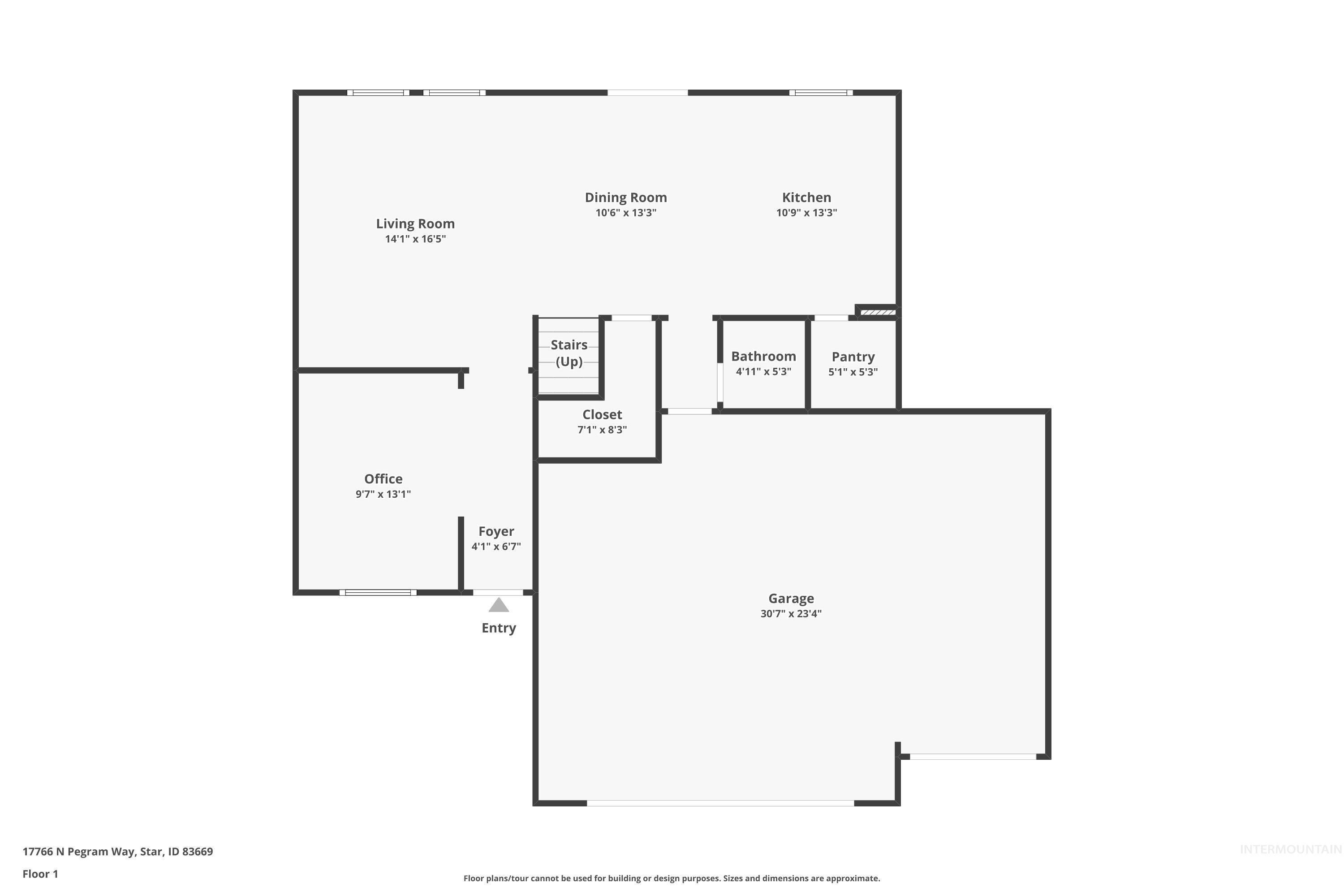 17766 E Pegram Way, Nampa, Idaho 83687, 4 Bedrooms, 2.5 Bathrooms, Residential For Sale, Price $439,990, 98999706