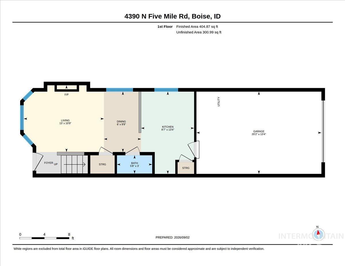 4390 N Five Mile Rd, Boise, Idaho 83713, 2 Bedrooms, 2.5 Bathrooms, Residential For Sale, Price $355,000, 98999756