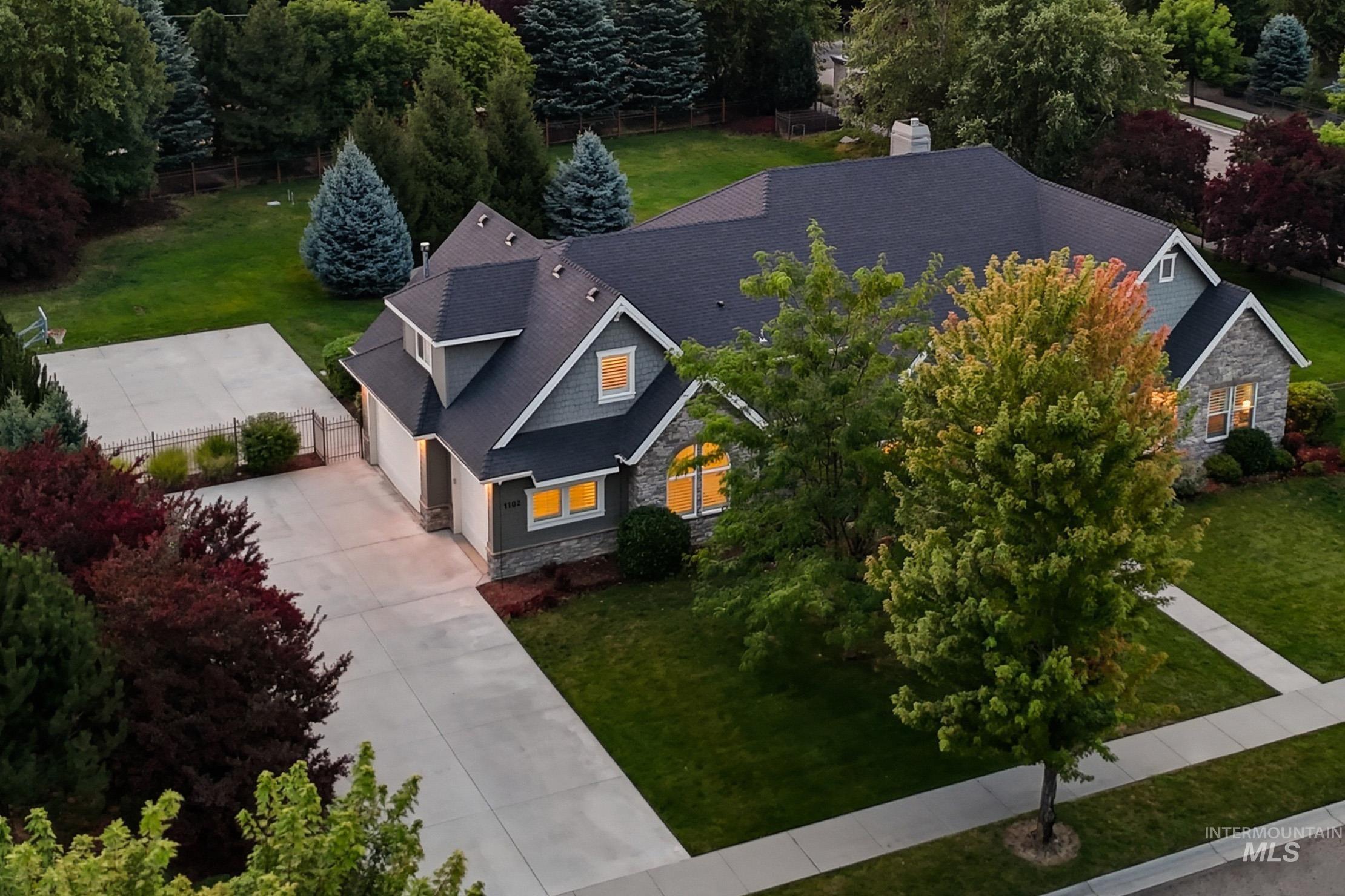 1102 N Lionbridge Ave, Eagle, Idaho 83616, 4 Bedrooms, 3.5 Bathrooms, Residential For Sale, Price $1,550,000,MLS 98999776