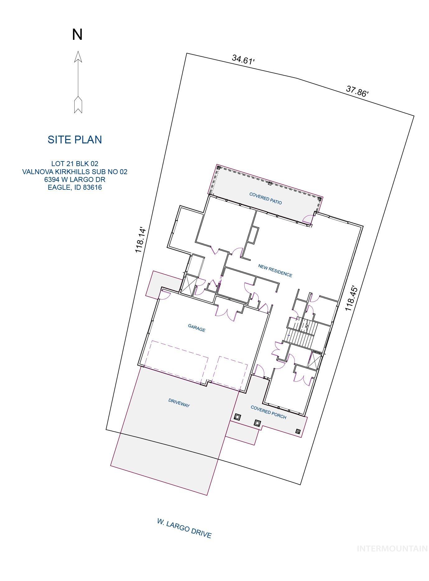 6394 W Largo Dr, Eagle, Idaho 83616, 4 Bedrooms, 4.5 Bathrooms, Residential For Sale, Price $989,900, 98999779