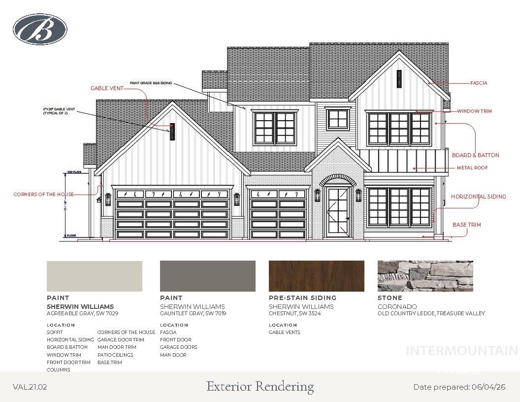 6394 W Largo Dr, Eagle, Idaho 83616, 4 Bedrooms, 4.5 Bathrooms, Residential For Sale, Price $989,900, 98999779