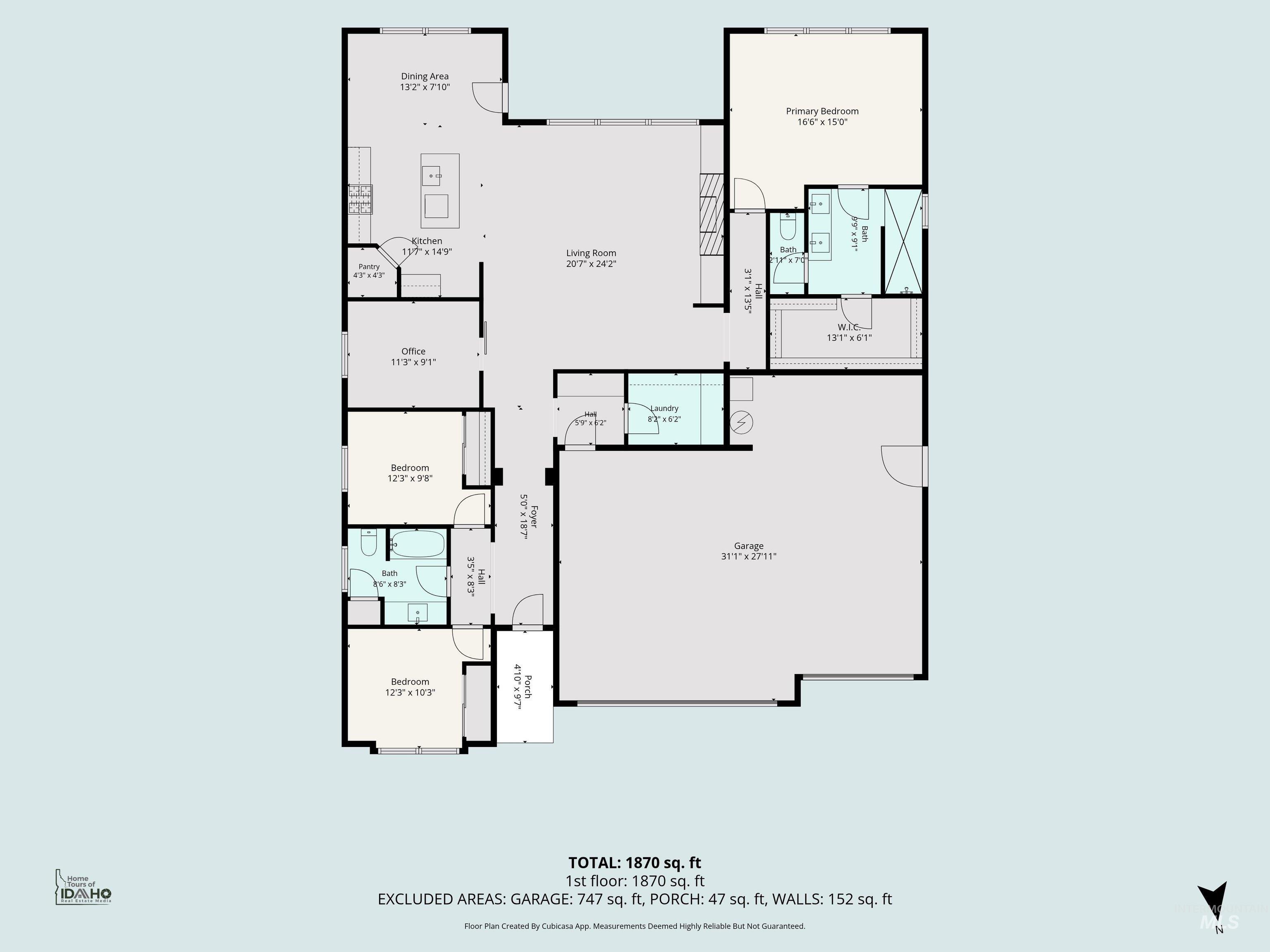 1971 W Bittern, Nampa, Idaho 83686, 3 Bedrooms, 2 Bathrooms, Residential For Sale, Price $549,900,MLS 98999795