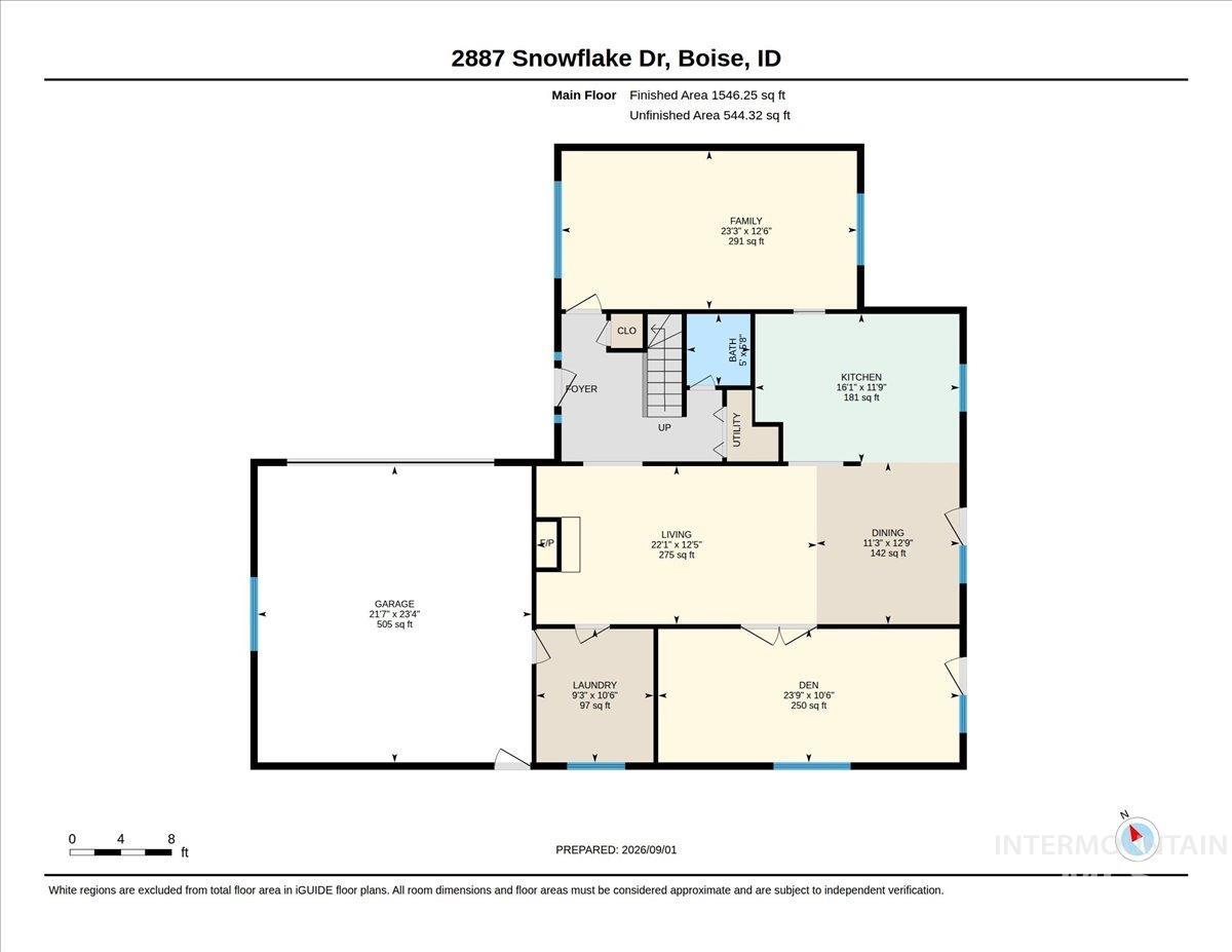 2887 S Snowflake Dr, Boise, Idaho 83706, 4 Bedrooms, 2.5 Bathrooms, Residential For Sale, Price $800,000,MLS 98999886