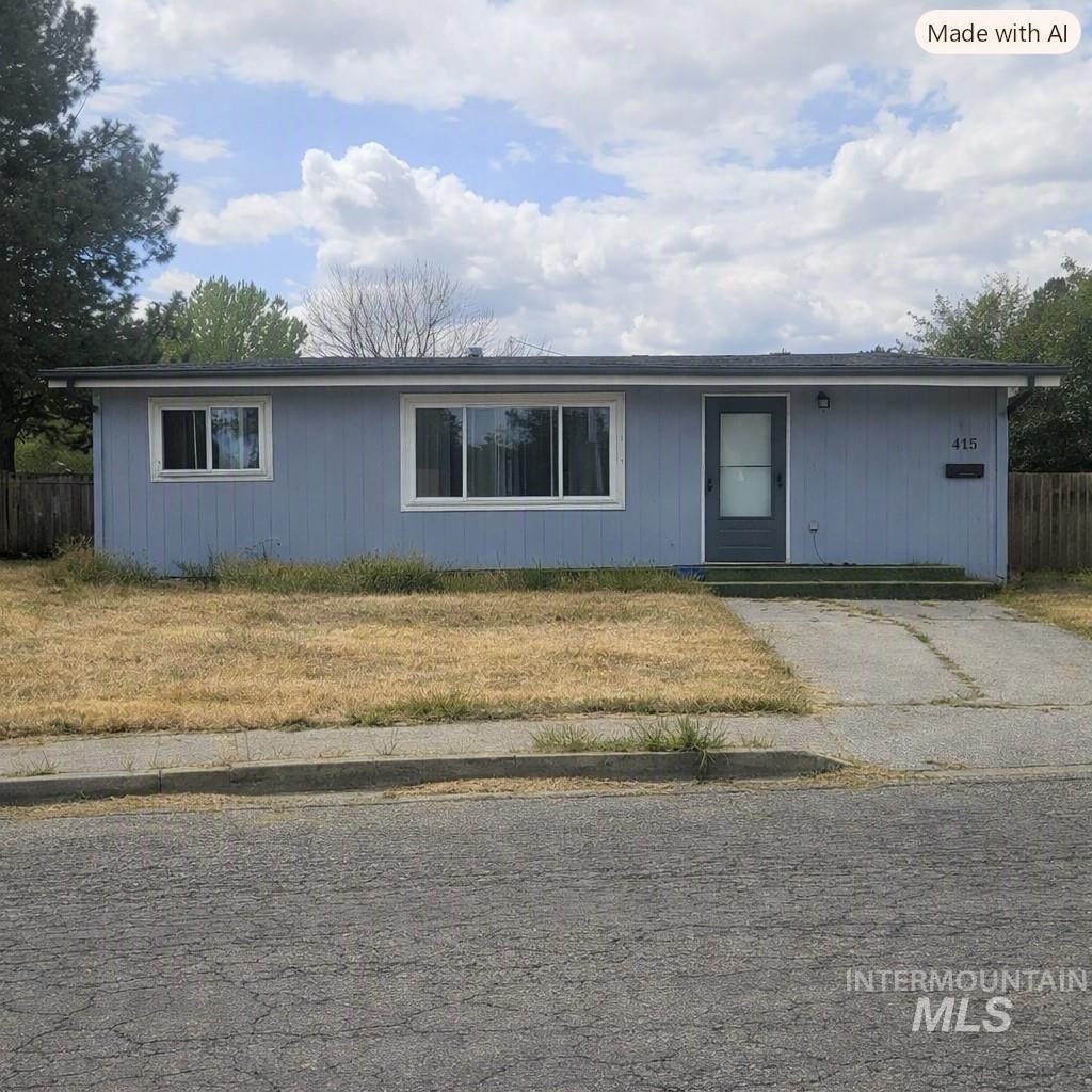 413 N 4th W, Mountain Home, Idaho 83647, 3 Bedrooms, 2 Bathrooms, Residential For Sale, Price $298,500,MLS 98999975