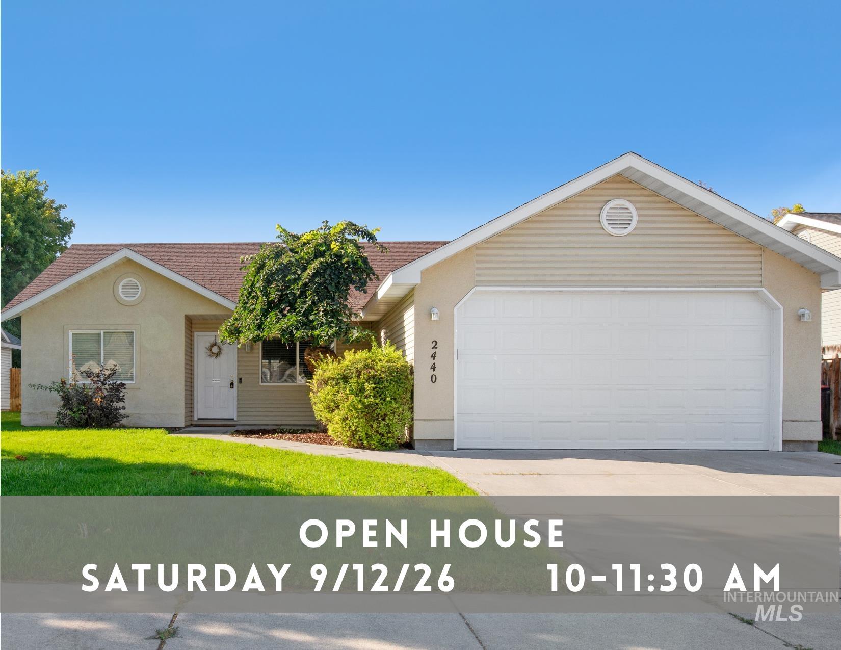 2440 Ironwood Ave., Twin Falls, Idaho 83301, 3 Bedrooms, 2 Bathrooms, Residential For Sale, Price $349,000,MLS 98999998