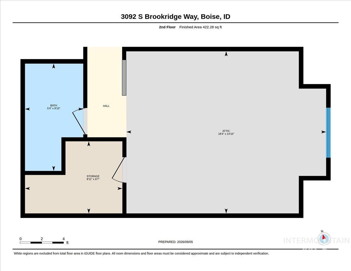 3092 S Brookridge Way, Boise, Idaho 83716, 4 Bedrooms, 3 Bathrooms, Residential For Sale, Price $835,000,MLS 99000015