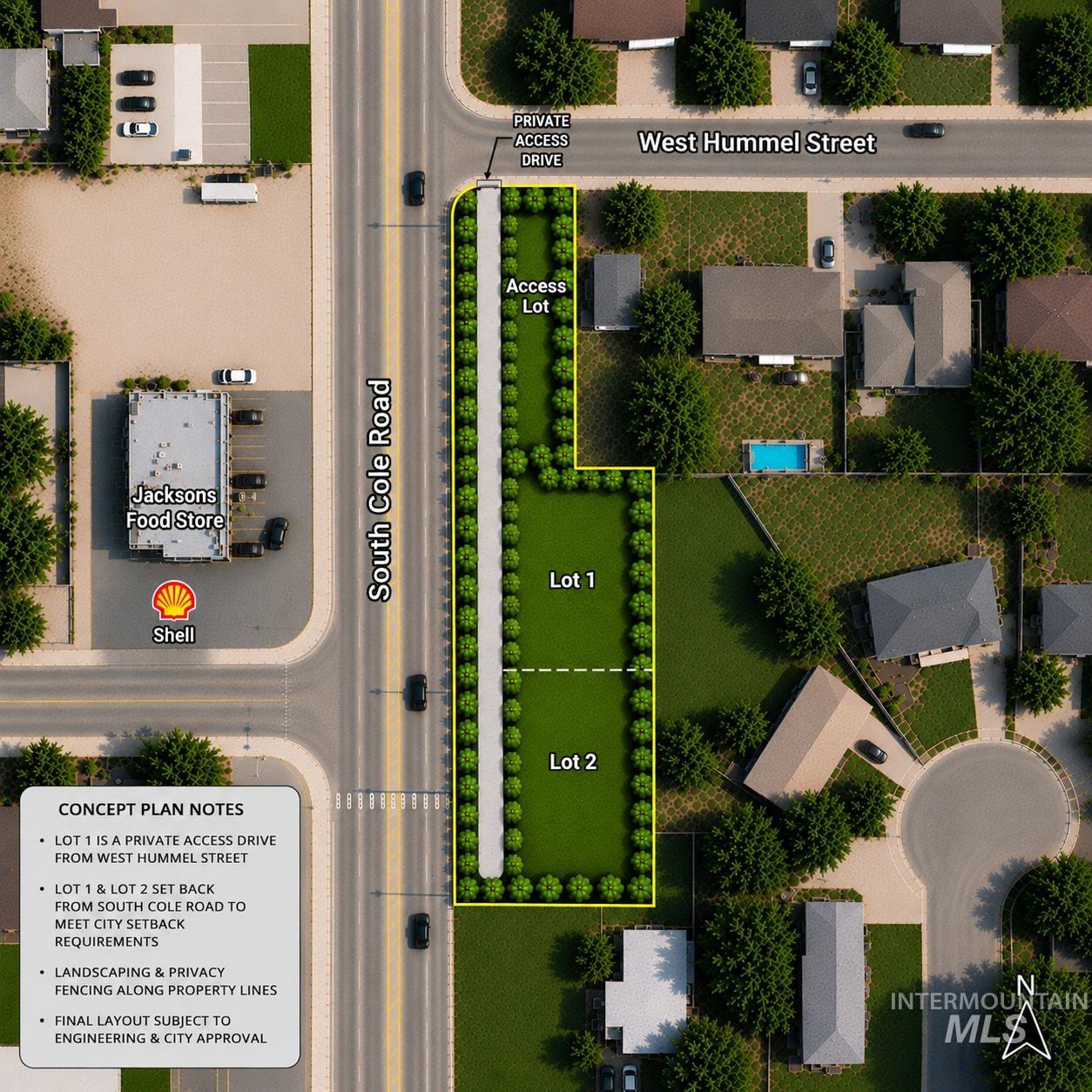 TBD S Cole Rd (Lot 2), Boise, Idaho 83709, Land For Sale, Price $149,000, 99000124