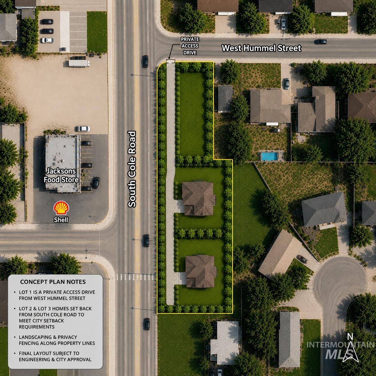 TBD S Cole Rd (lot 1), Boise, Idaho 83709, Land For Sale, Price $149,000, 99000126