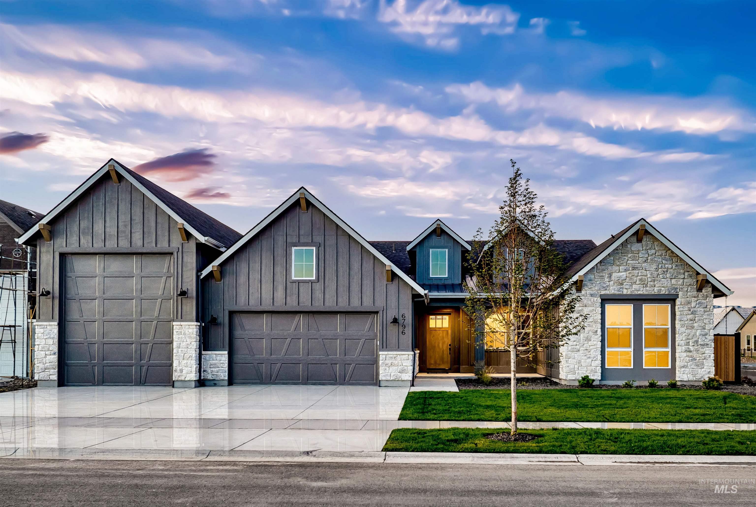 6796 Big Wood Way, Star, Idaho 83669, 3 Bedrooms, 2.5 Bathrooms, Residential For Sale, Price $1,454,203,MLS 99000222