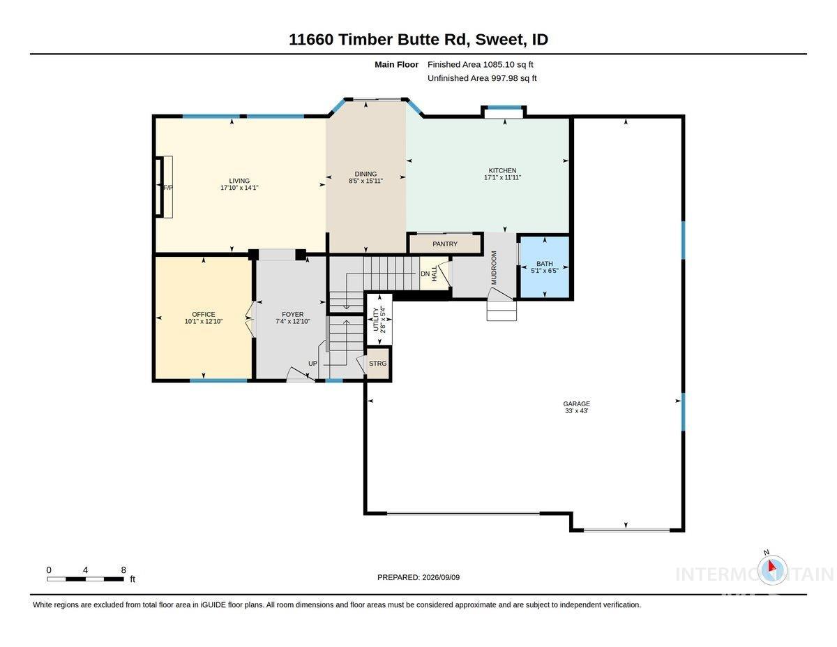 11660 Timber Butte Rd, Sweet, Idaho 83670, 4 Bedrooms, 3.5 Bathrooms, Residential For Sale, Price $1,299,000,MLS 99000240