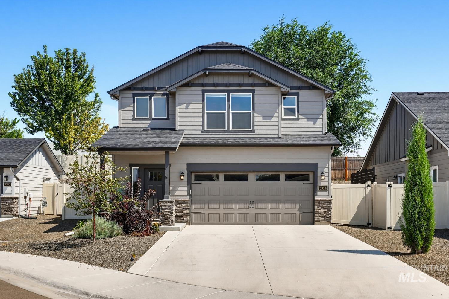 3394 S Garibaldi Pl, Meridian, Idaho 83642, 3 Bedrooms, 2.5 Bathrooms, Residential For Sale, Price $484,900,MLS 99000280