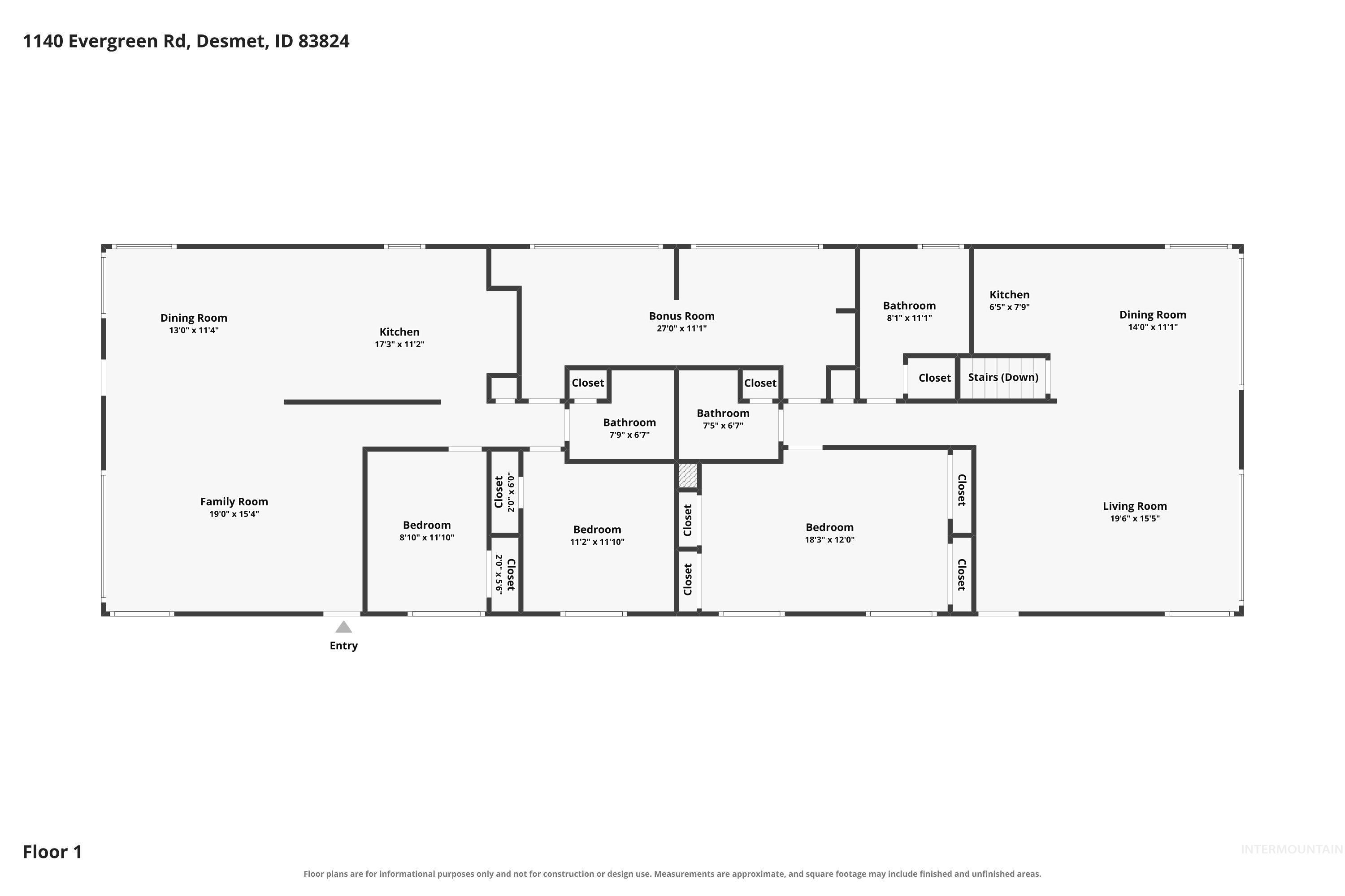 1140 Evergreen Rd., De Smet, Idaho 83824, 3 Bedrooms, 4 Bathrooms, Residential For Sale, Price $8,250,000, 99000378