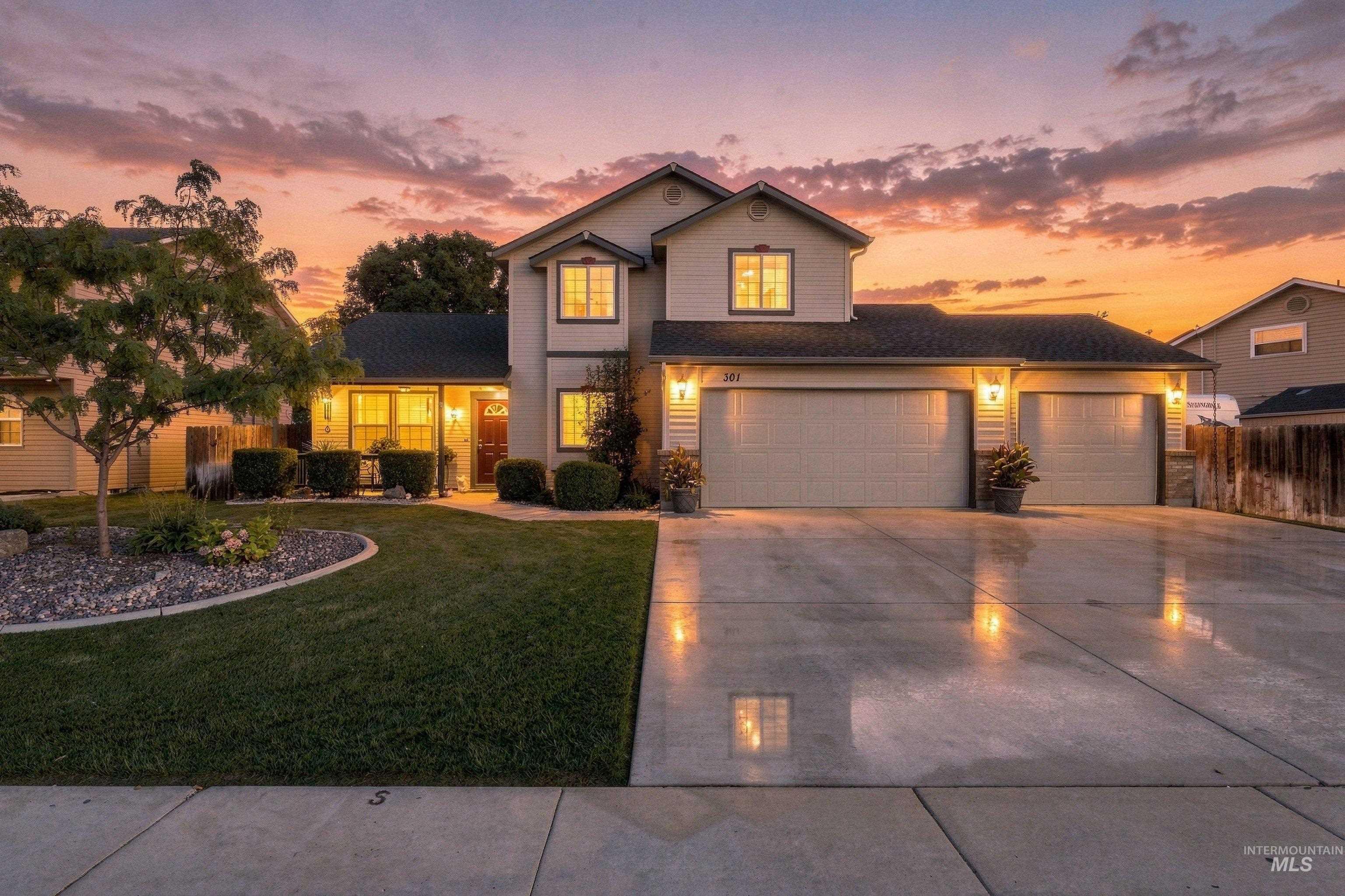301 N Summerwind Dr, Nampa, Idaho 83651, 4 Bedrooms, 3 Bathrooms, Residential For Sale, Price $429,000, 99000699