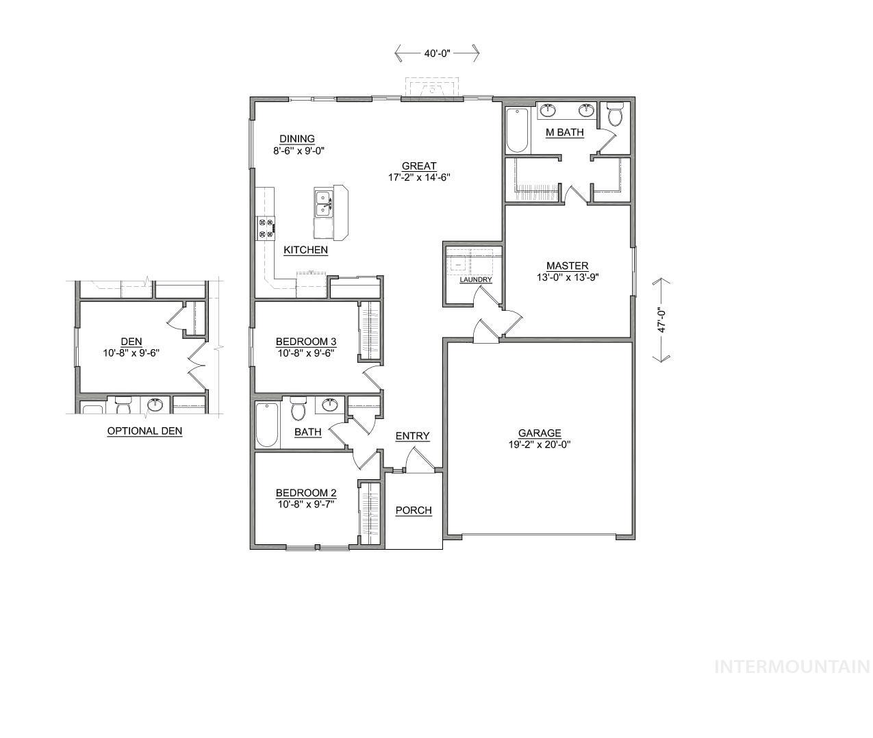 TBD E Fitz Roy St., Kuna, Idaho 83634, 3 Bedrooms, 2 Bathrooms, Residential For Sale, Price $418,990, 99000701