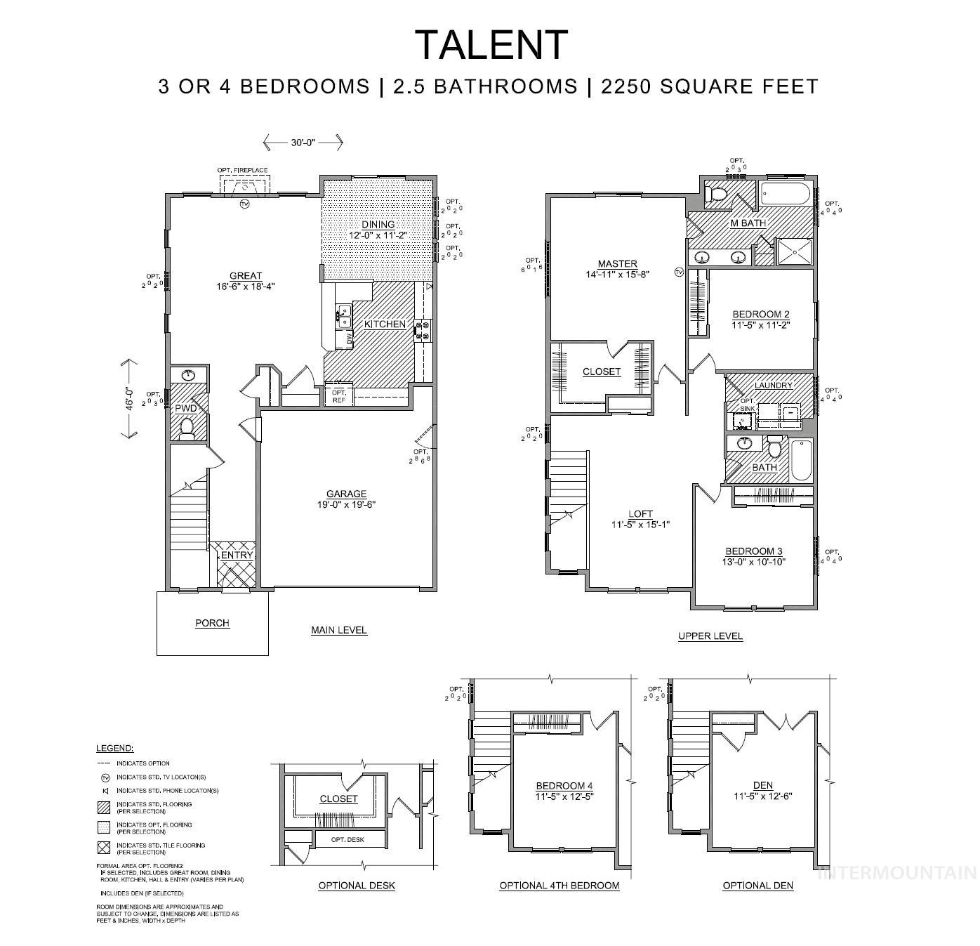 TBD E Fitz Roy St., Kuna, Idaho 83634, 3 Bedrooms, 2.5 Bathrooms, Residential For Sale, Price $474,990, 99000704