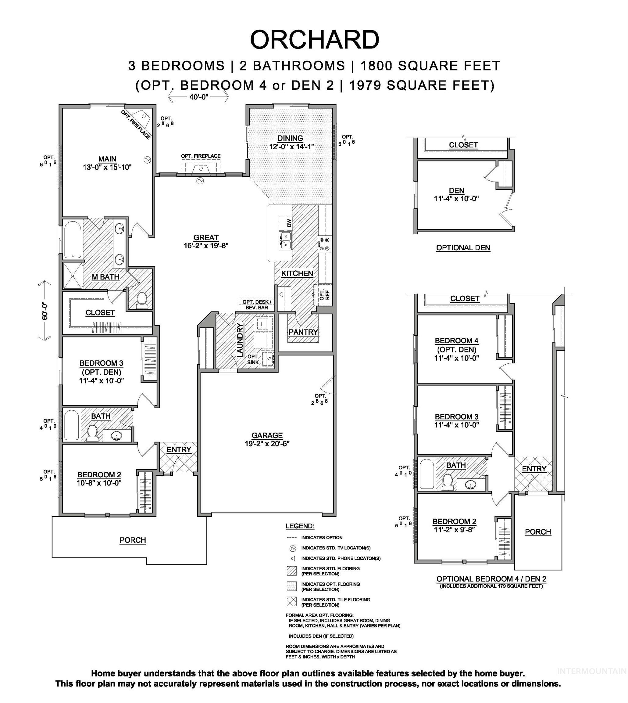 TBD E Fitz Roy St., Kuna, Idaho 83634, 4 Bedrooms, 2 Bathrooms, Residential For Sale, Price $470,990, 99000706