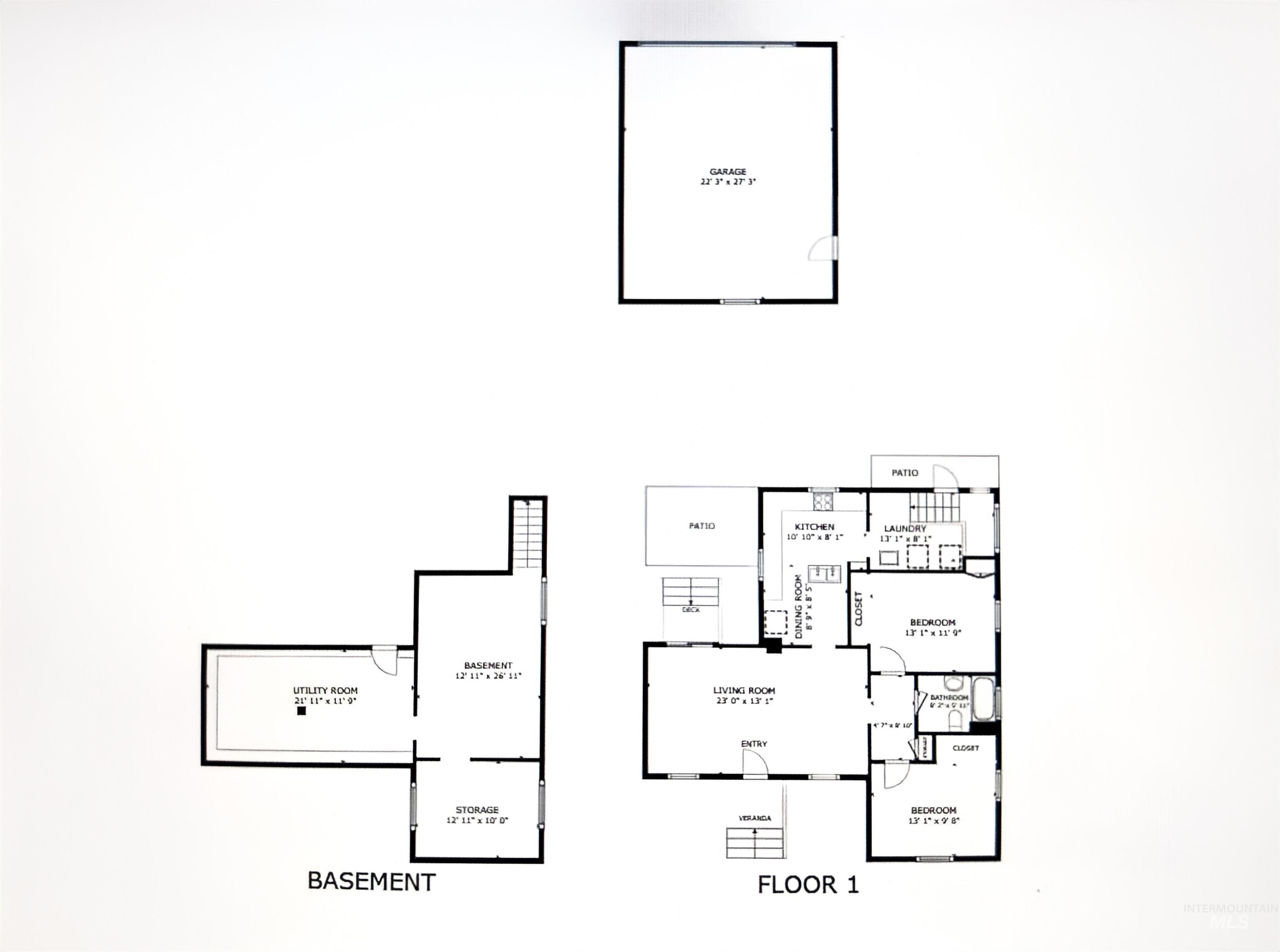 6210 W Primrose St, Boise, Idaho 83704, 2 Bedrooms, 1 Bathroom, Residential For Sale, Price $350,000,MLS 99000886
