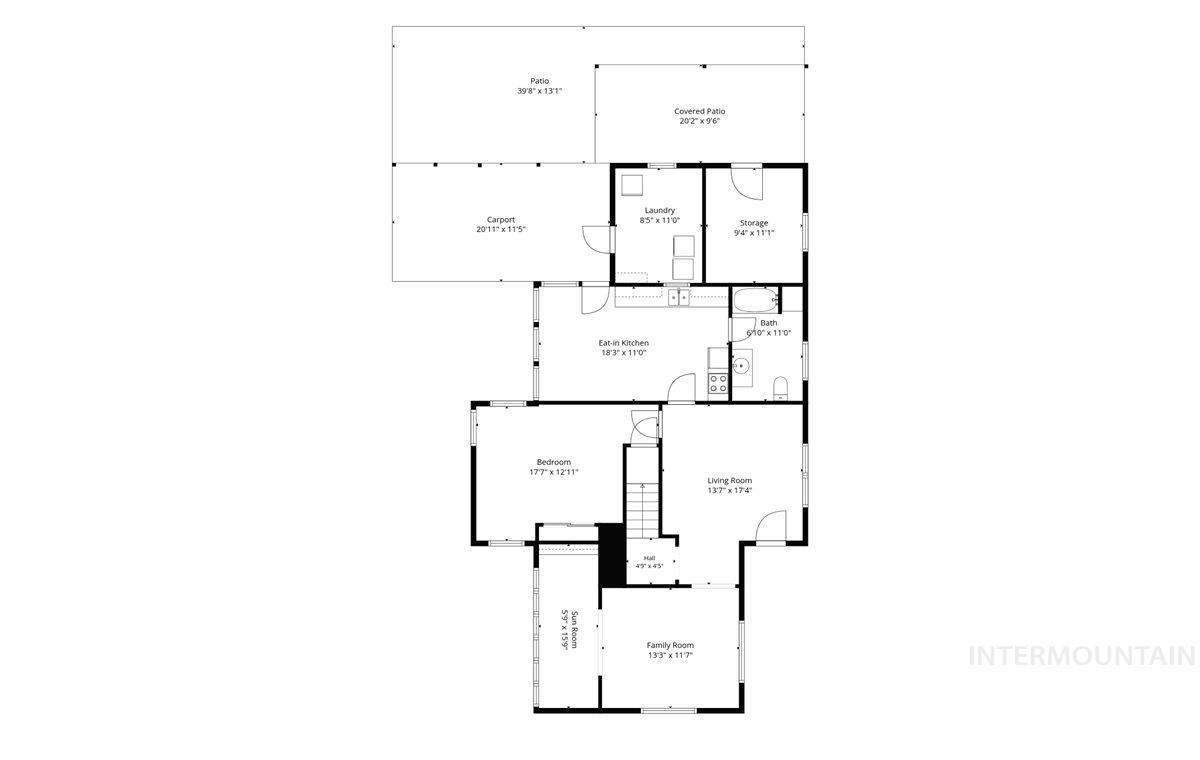 442 N 6th St, Payette, Idaho 83661, 4 Bedrooms, 1 Bathroom, Residential For Sale, Price $210,000, 99000894
