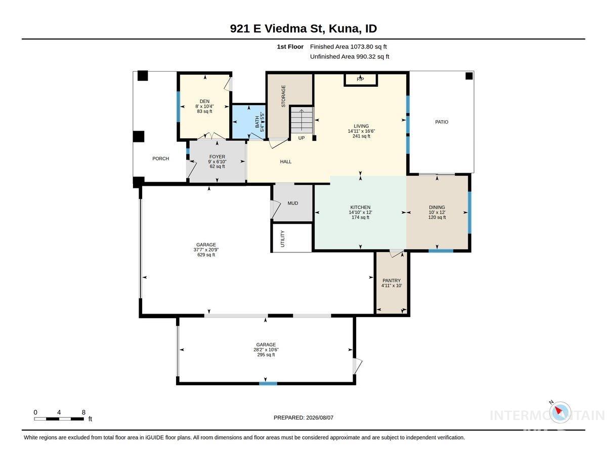 921 E Viedma St, Kuna, Idaho 83634, 4 Bedrooms, 2.5 Bathrooms, Residential For Sale, Price $685,000,MLS 99000996