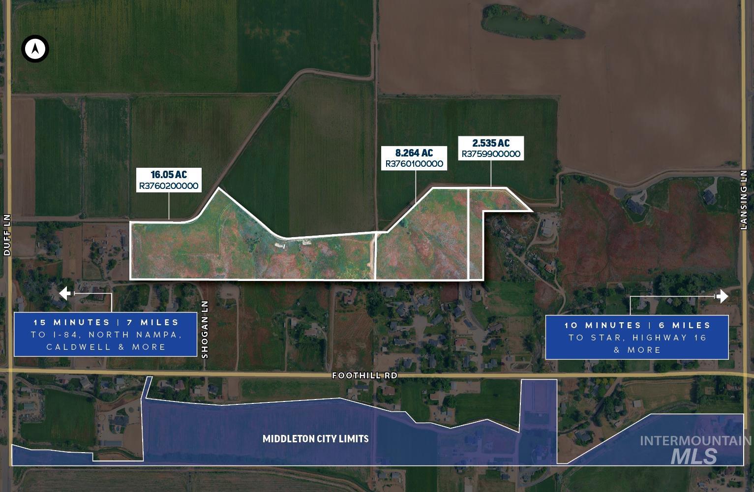 TBD Lansing Lane, Middleton, Idaho 83644, Land For Sale, Price $4,026,000,MLS 99001001